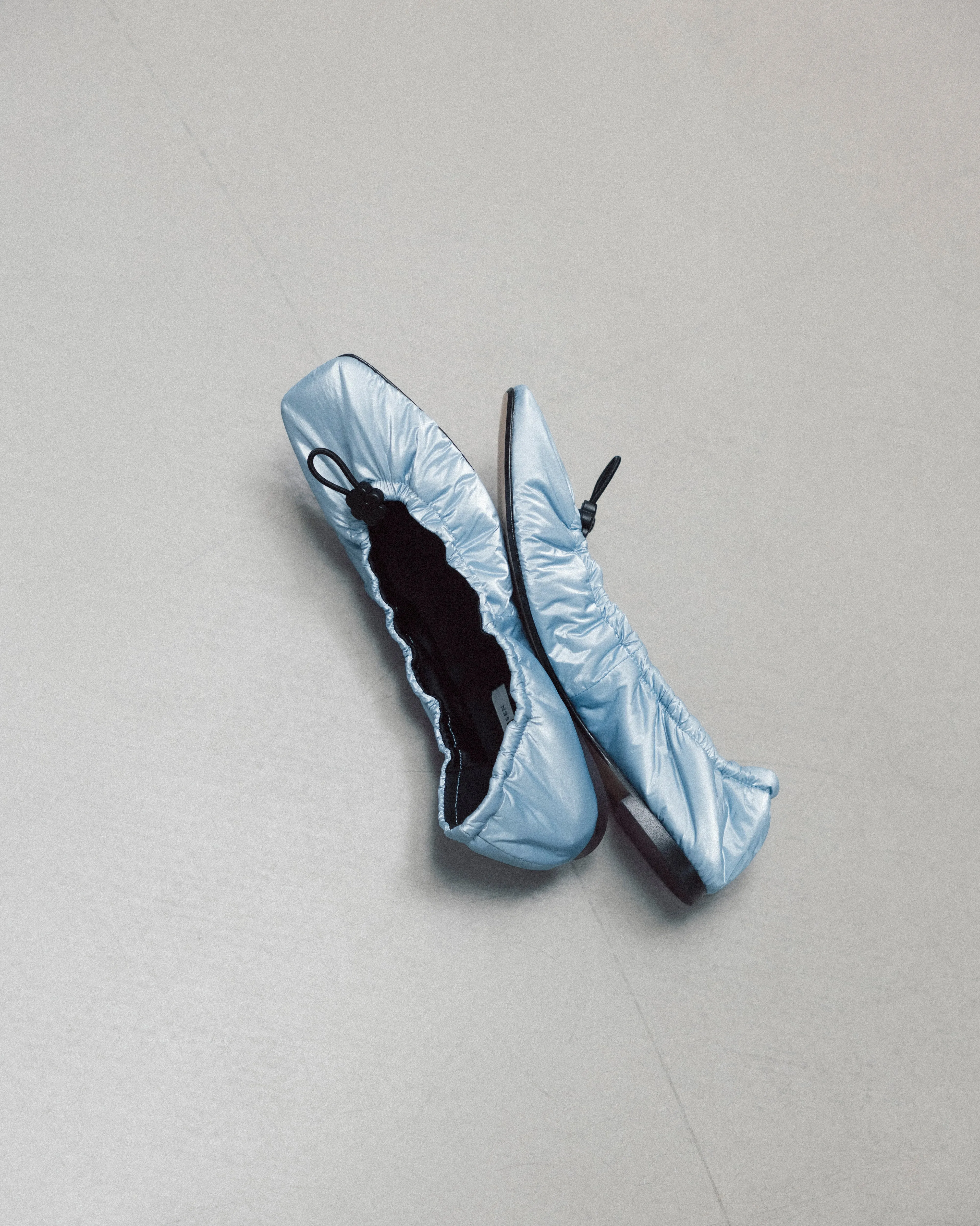 ORBELLA | BALLET PADDED NYLON | BLUE sold by Cecilie Bahnsen