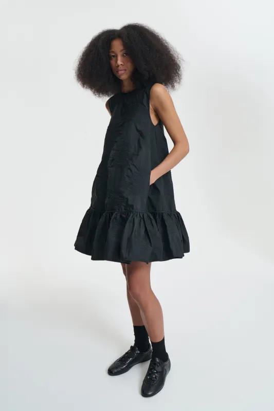 LALA | DRESS BORUS JACQUARD BLACK sold by Cecilie Bahnsen