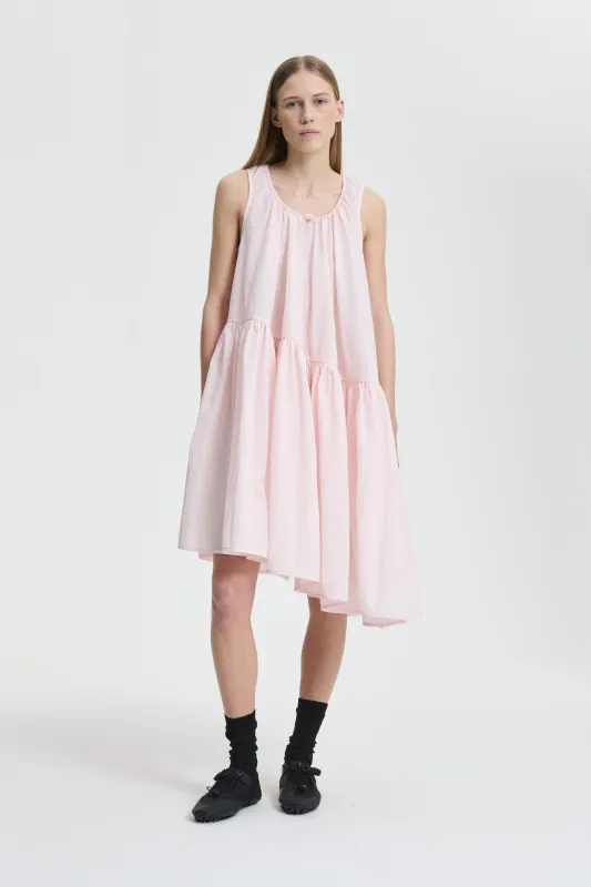 【CECILIE BAHNSEN】FEO ドレス FEO | DRESS EMB. GLACIER MAT. WHITE
