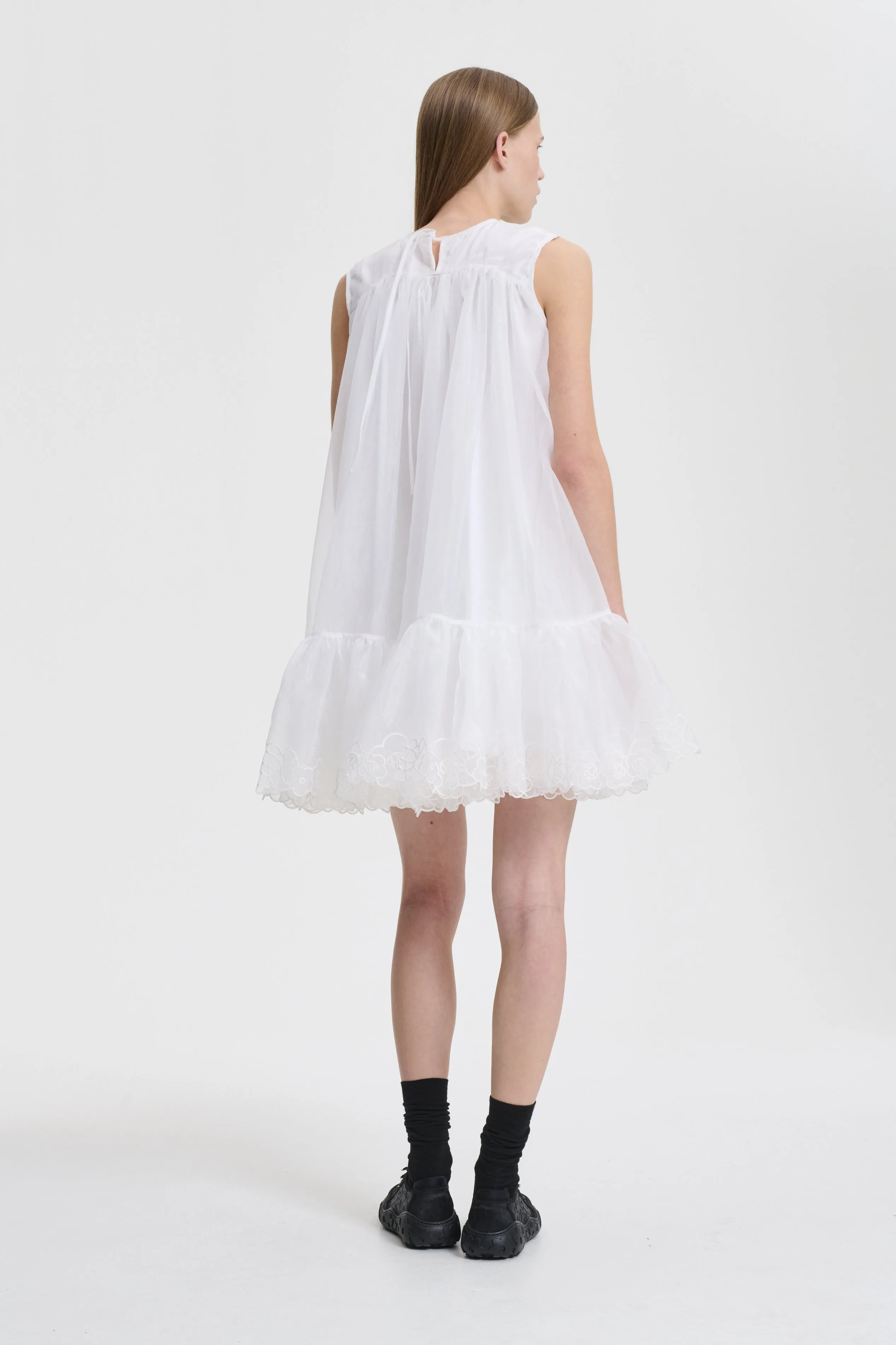 BO | DRESS LIQUID MYRTIA WHITE sold by Cecilie Bahnsen product image thumbnail 3