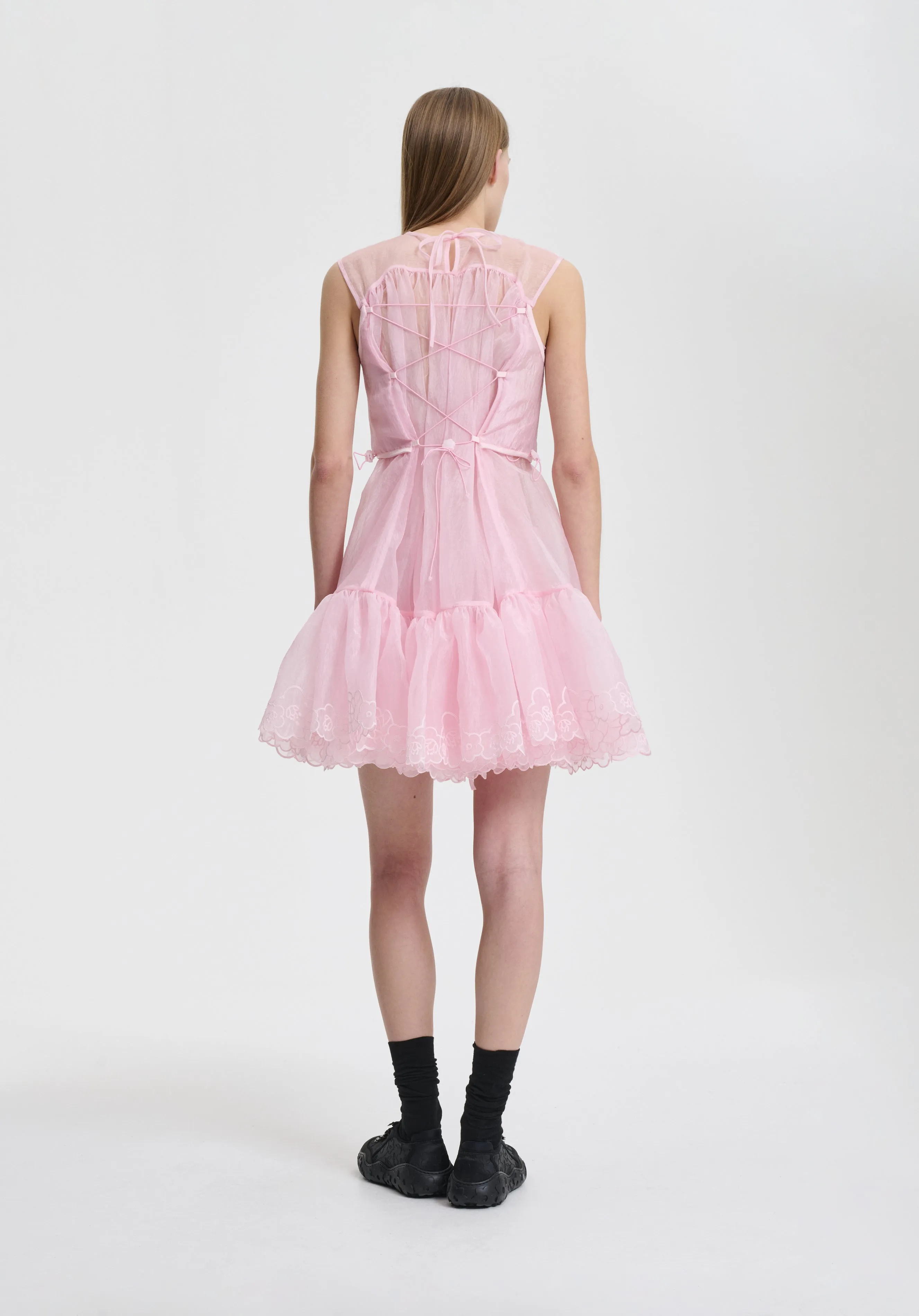 BO | DRESS LIQUID MYRTIA BLUSH PINK sold by Cecilie Bahnsen product image thumbnail 3