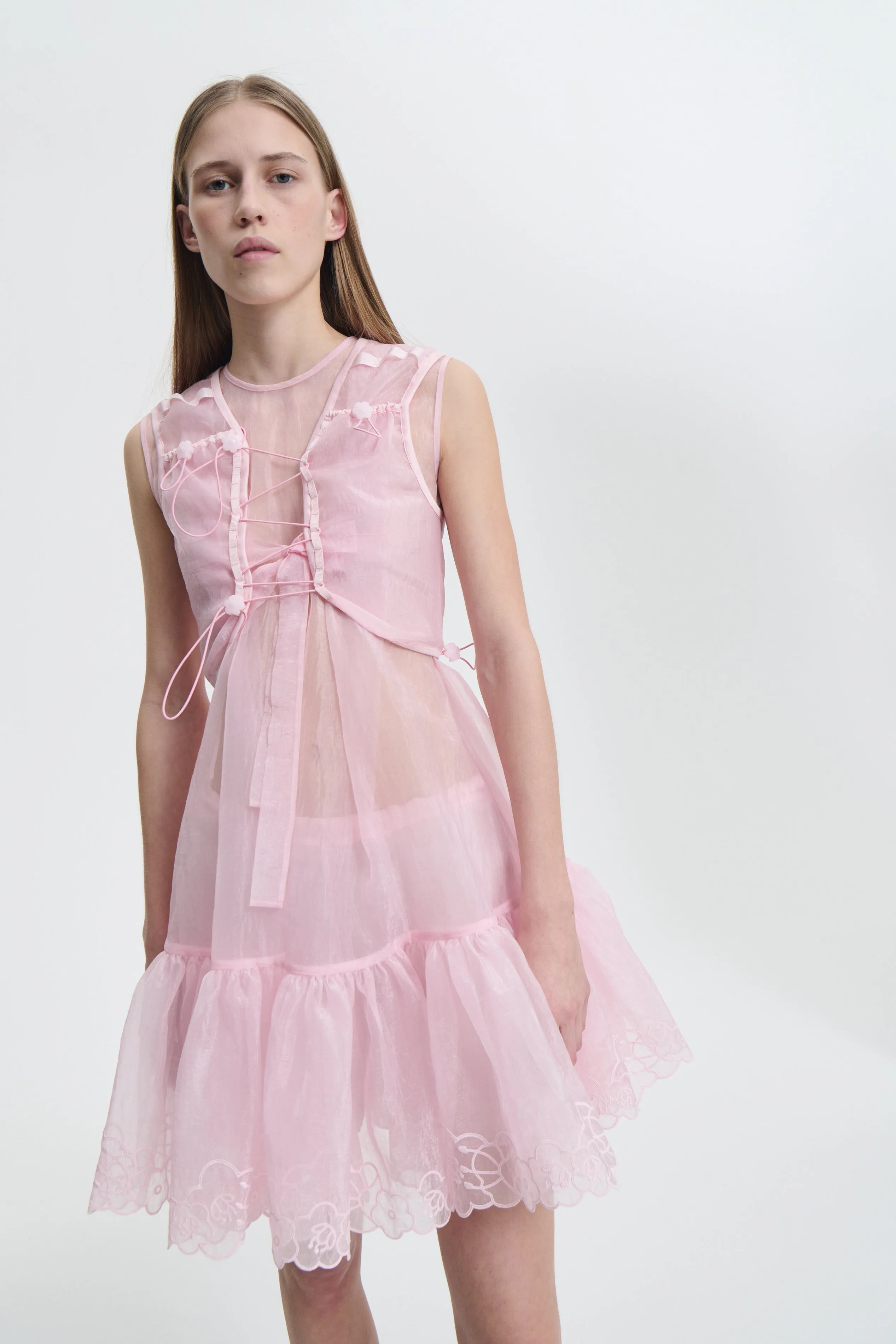 BO | DRESS LIQUID MYRTIA BLUSH PINK sold by Cecilie Bahnsen product image thumbnail 4