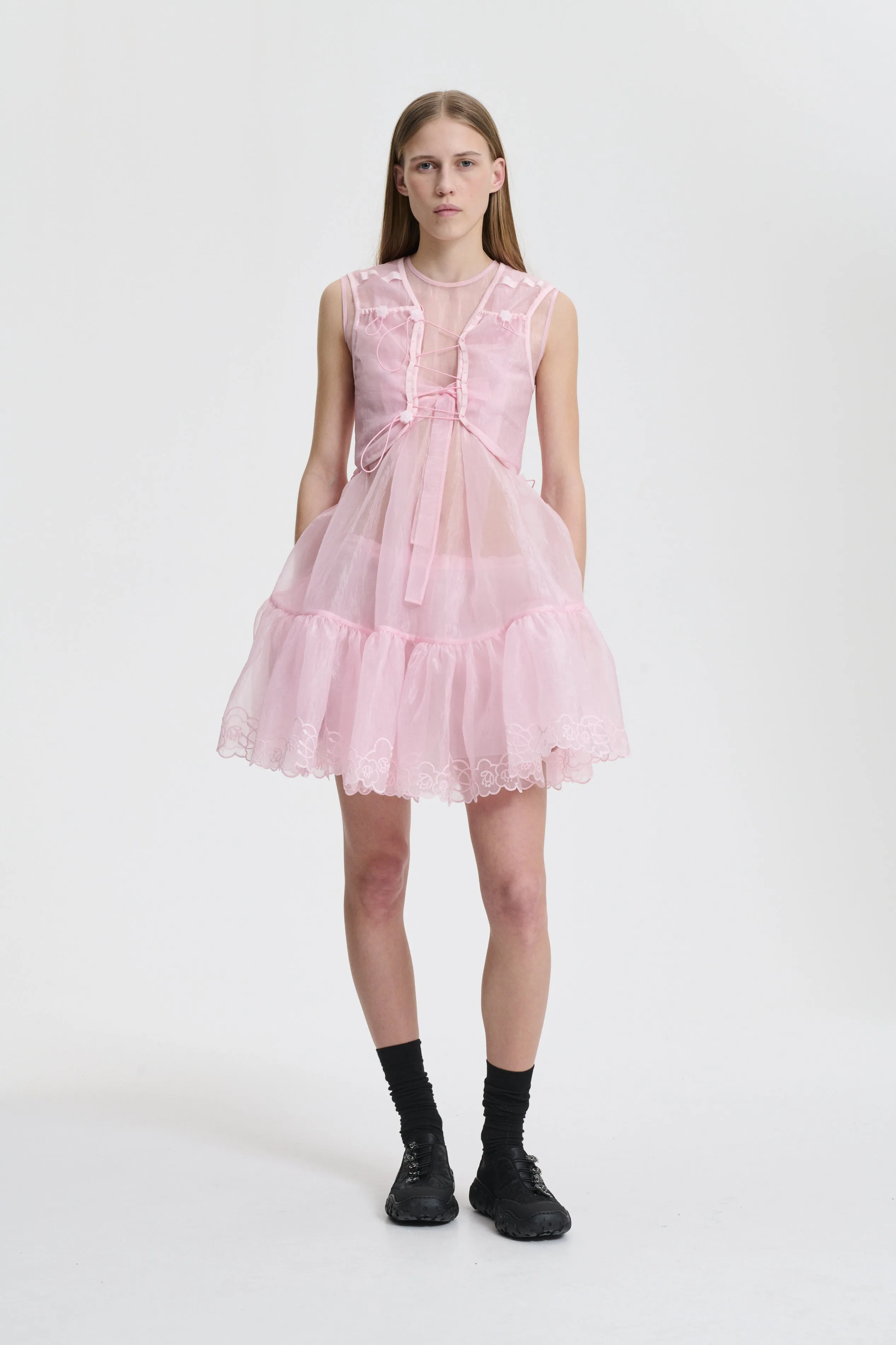 BO | DRESS LIQUID MYRTIA BLUSH PINK sold by Cecilie Bahnsen product image thumbnail 2