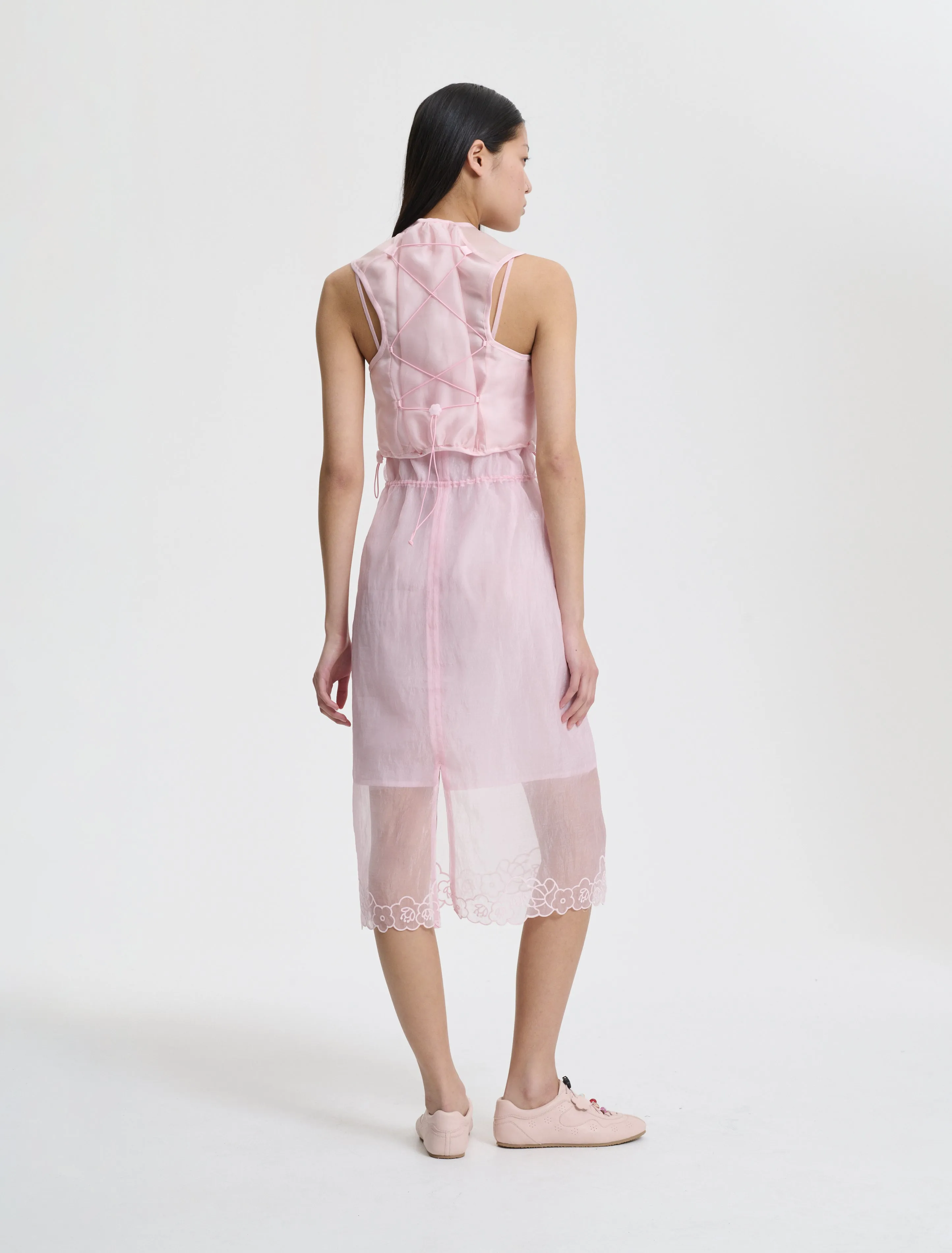 BONA | VEST LIQUID MYRTIA BLUSH PINK sold by Cecilie Bahnsen product image thumbnail 2