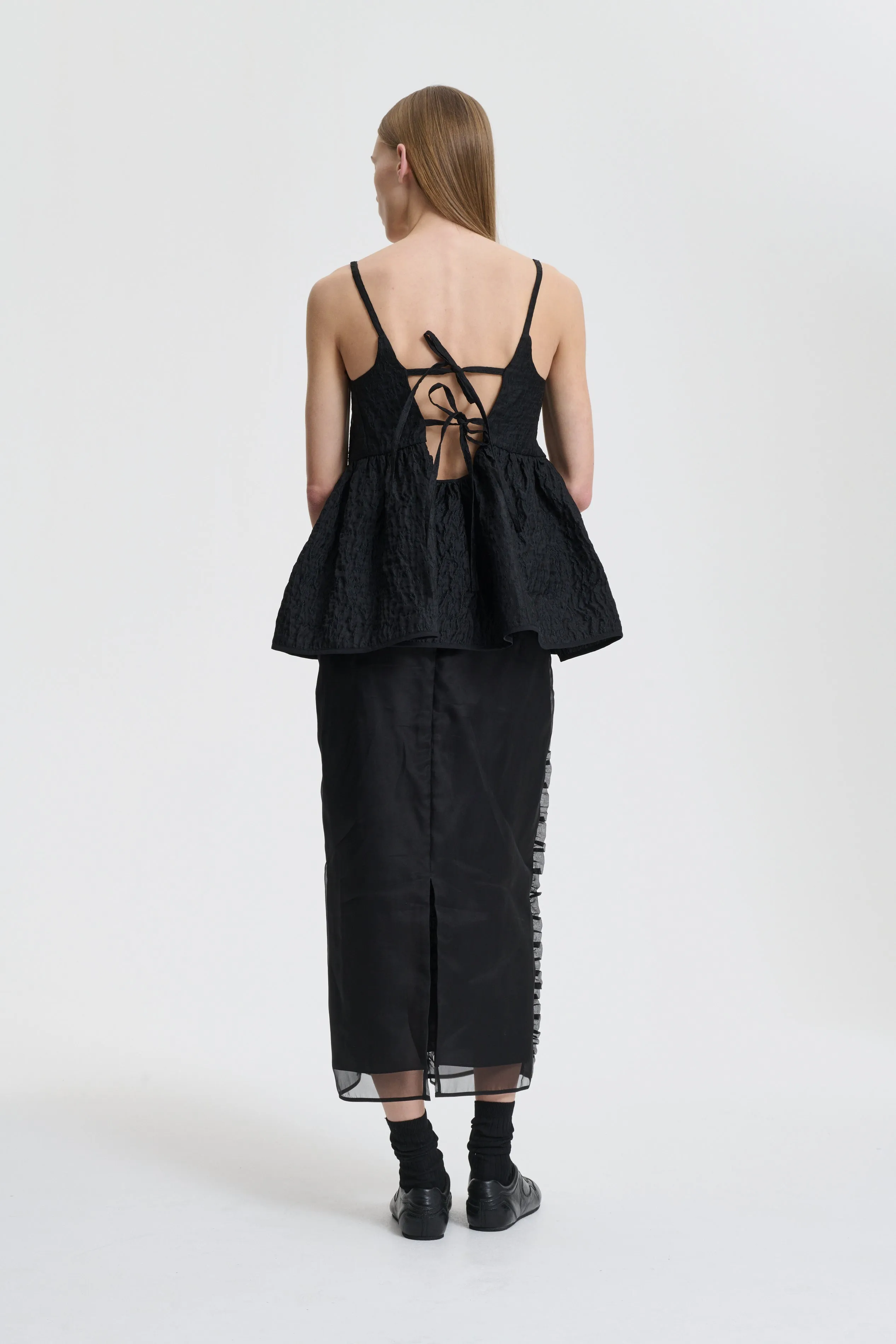 OCEAN | SKIRT ORGANZA BLACK sold by Cecilie Bahnsen product image thumbnail 2