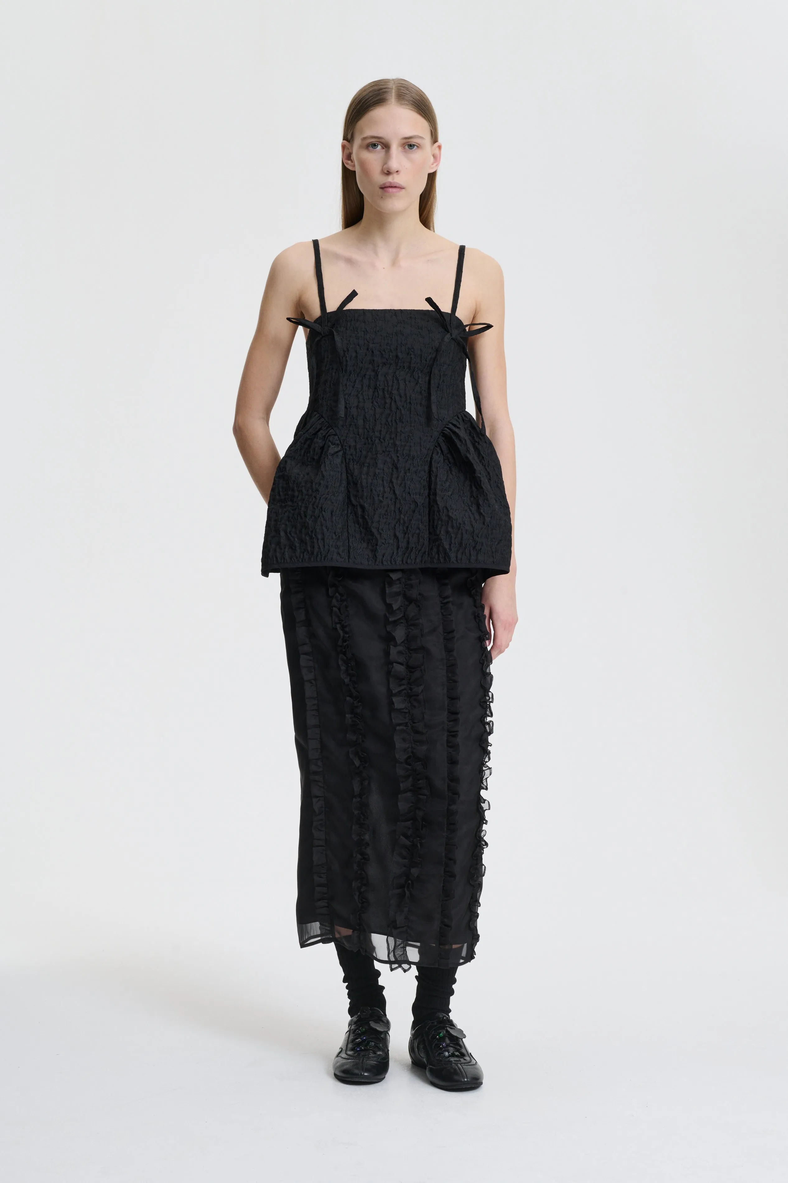 OCEAN | SKIRT ORGANZA BLACK sold by Cecilie Bahnsen