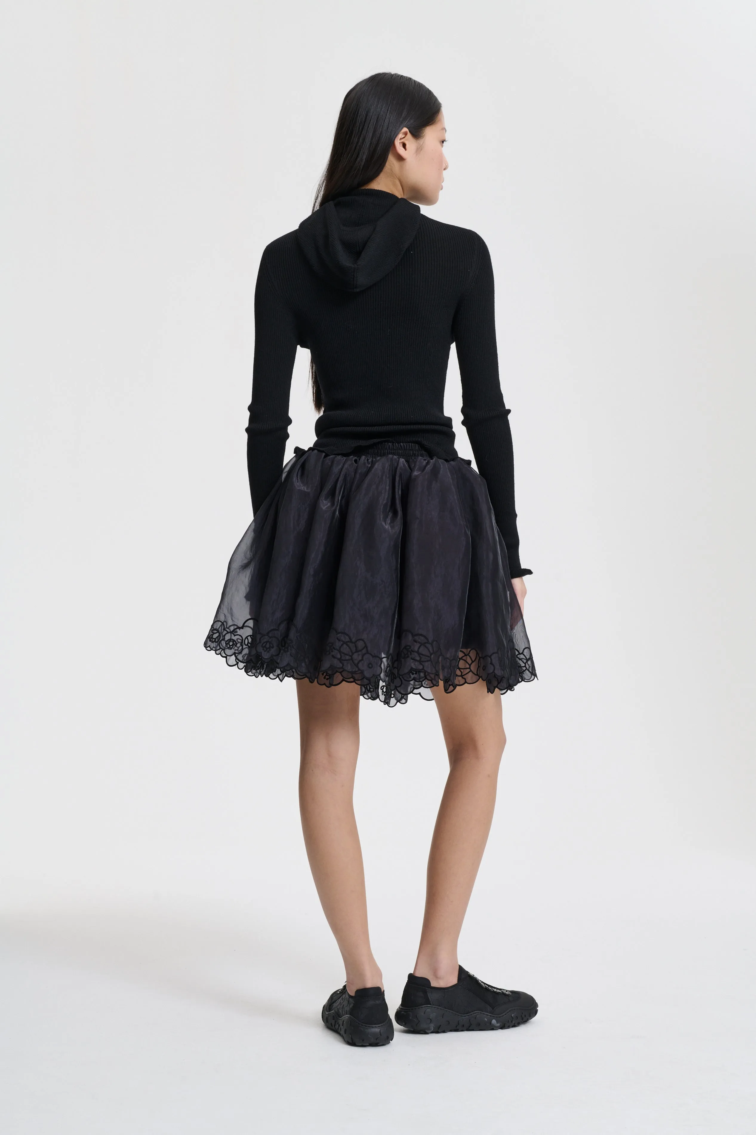 BIBIANA | SKIRT LIQUID MYRTIA BLACK sold by Cecilie Bahnsen product image thumbnail 3