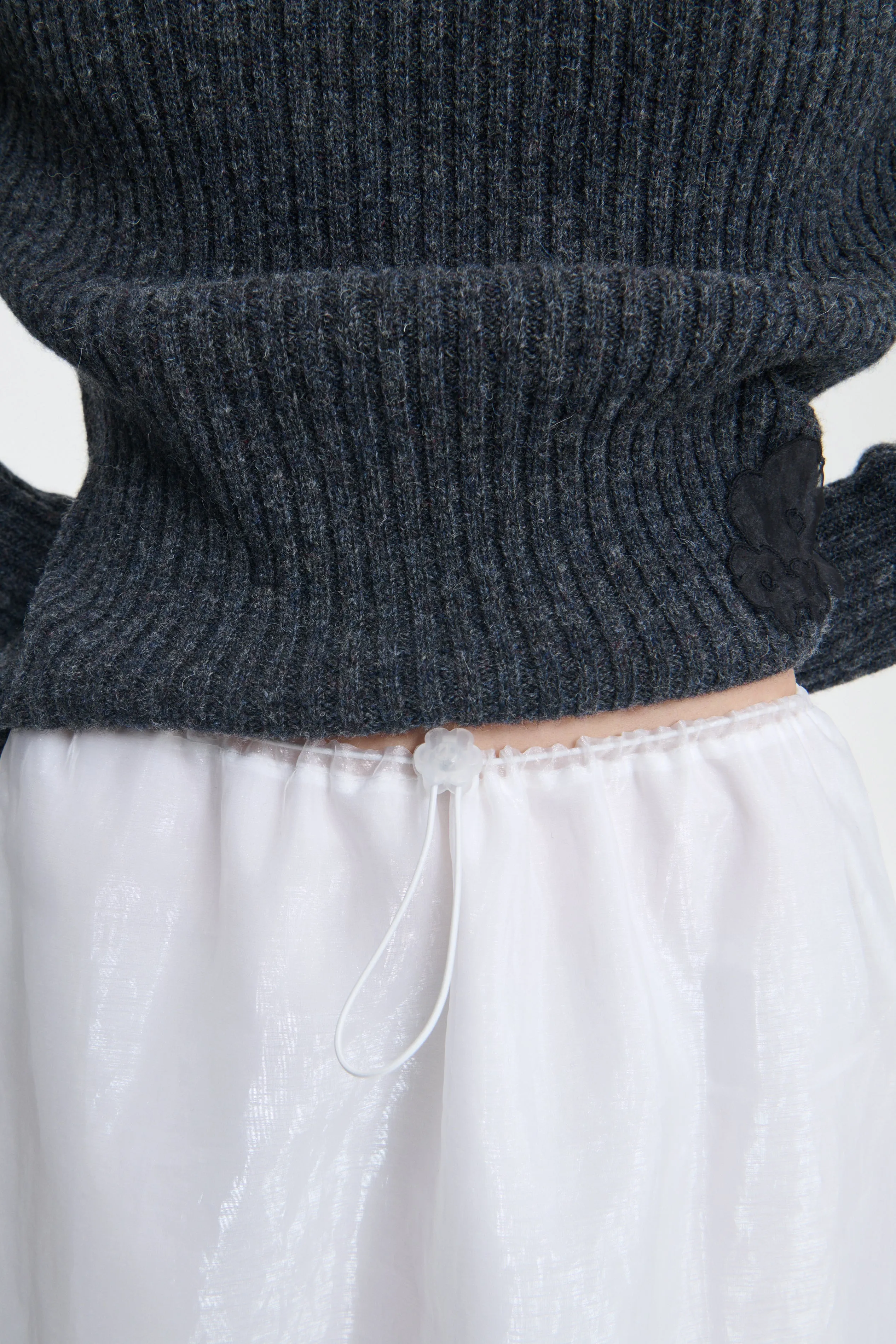 BRIA | SKIRT LIQUID MYRTIA WHITE sold by Cecilie Bahnsen product image thumbnail 4