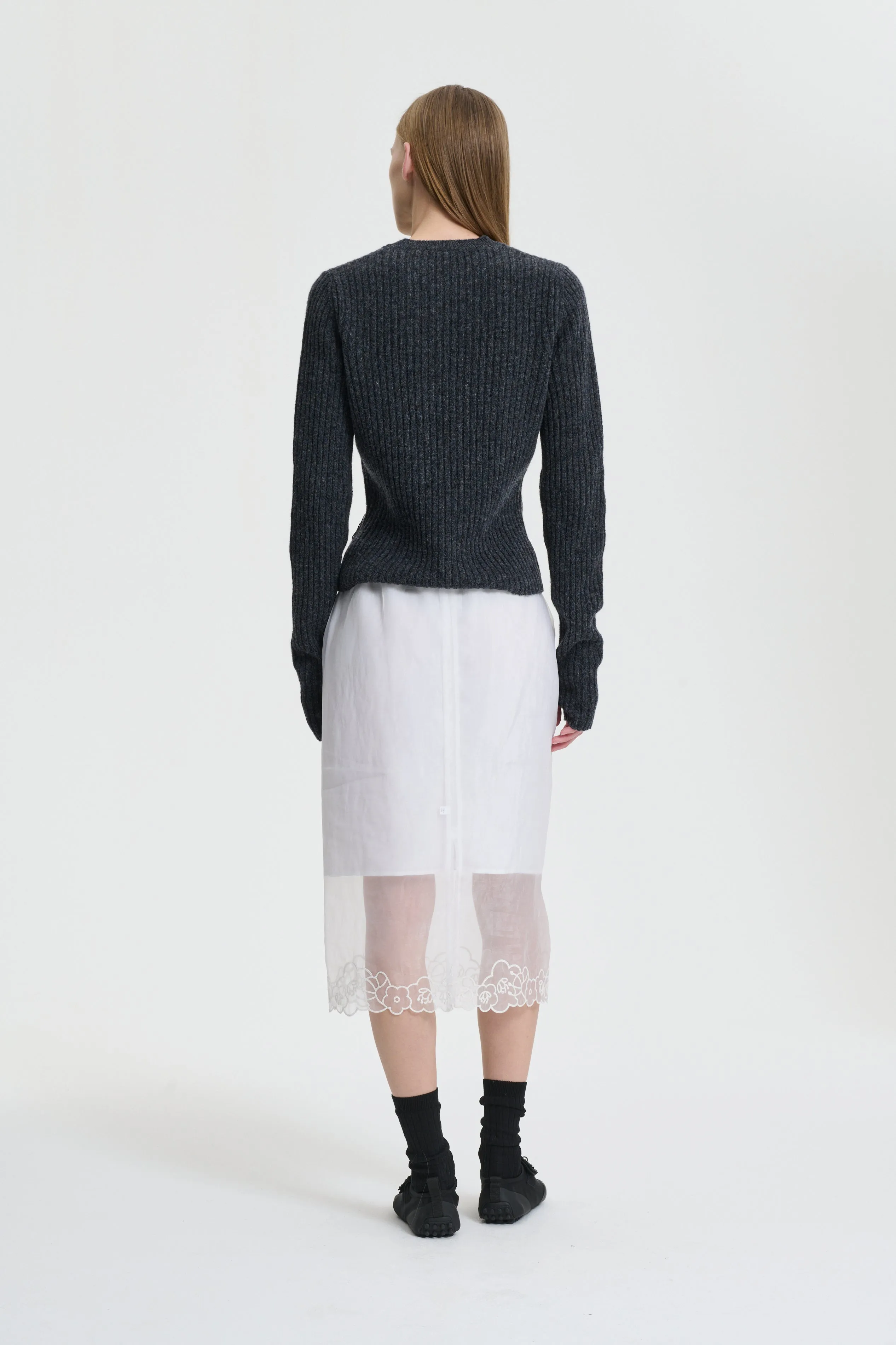 BRIA | SKIRT LIQUID MYRTIA WHITE sold by Cecilie Bahnsen product image thumbnail 2