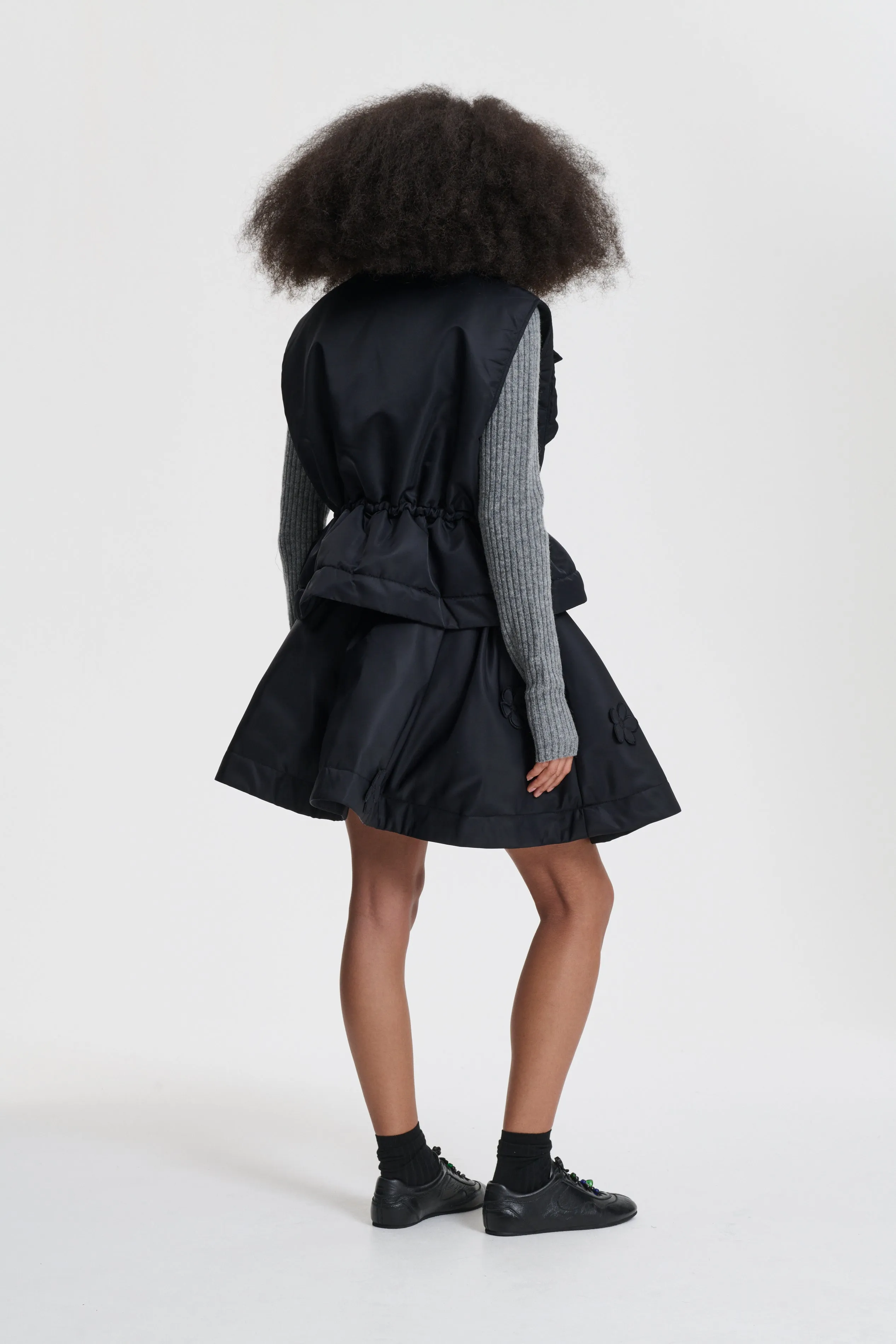 BRUNELLA | SKIRT NYLON BLACK sold by Cecilie Bahnsen product image thumbnail 2