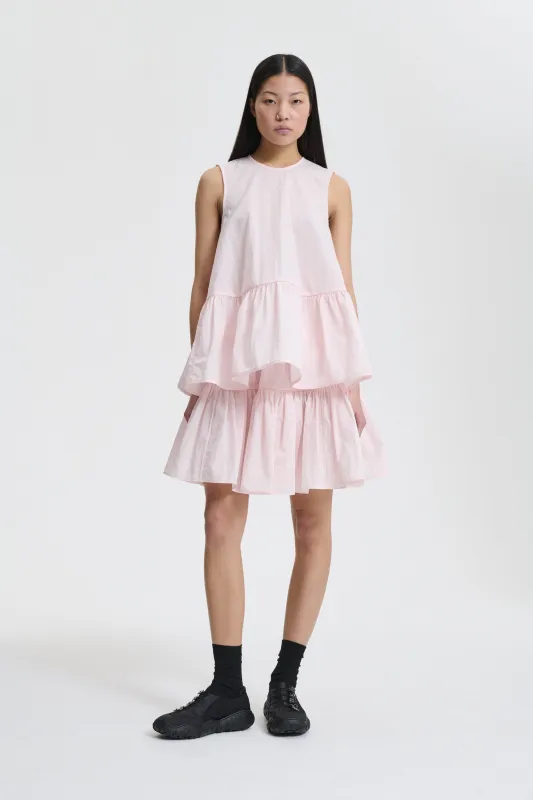 BLAIR | SKIRT RECYCLED TAFFETA BLUSH PINK made by AW25