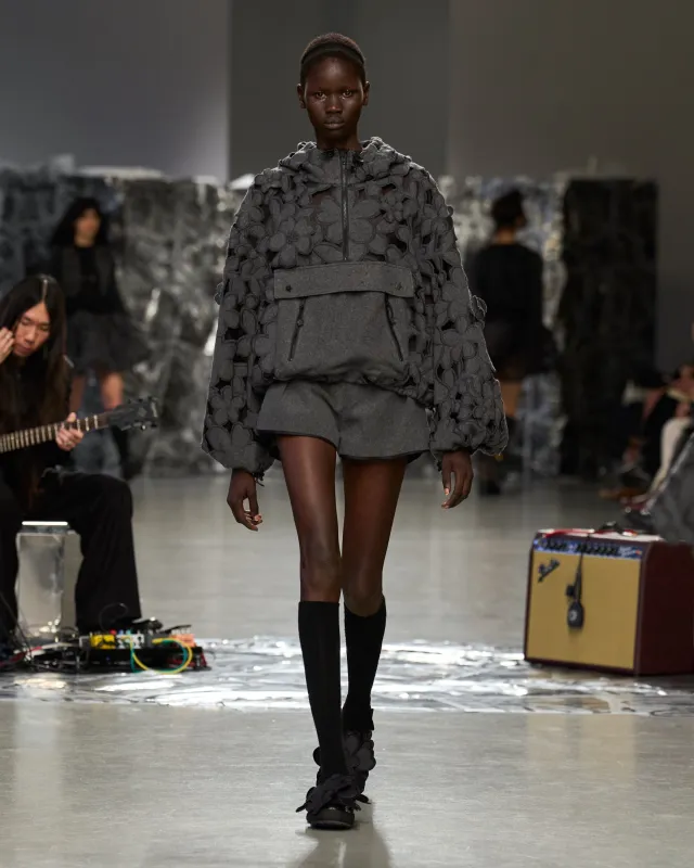 BOLETTE | JACKET BELLIS EMBROIDERY GREY sold by Cecilie Bahnsen