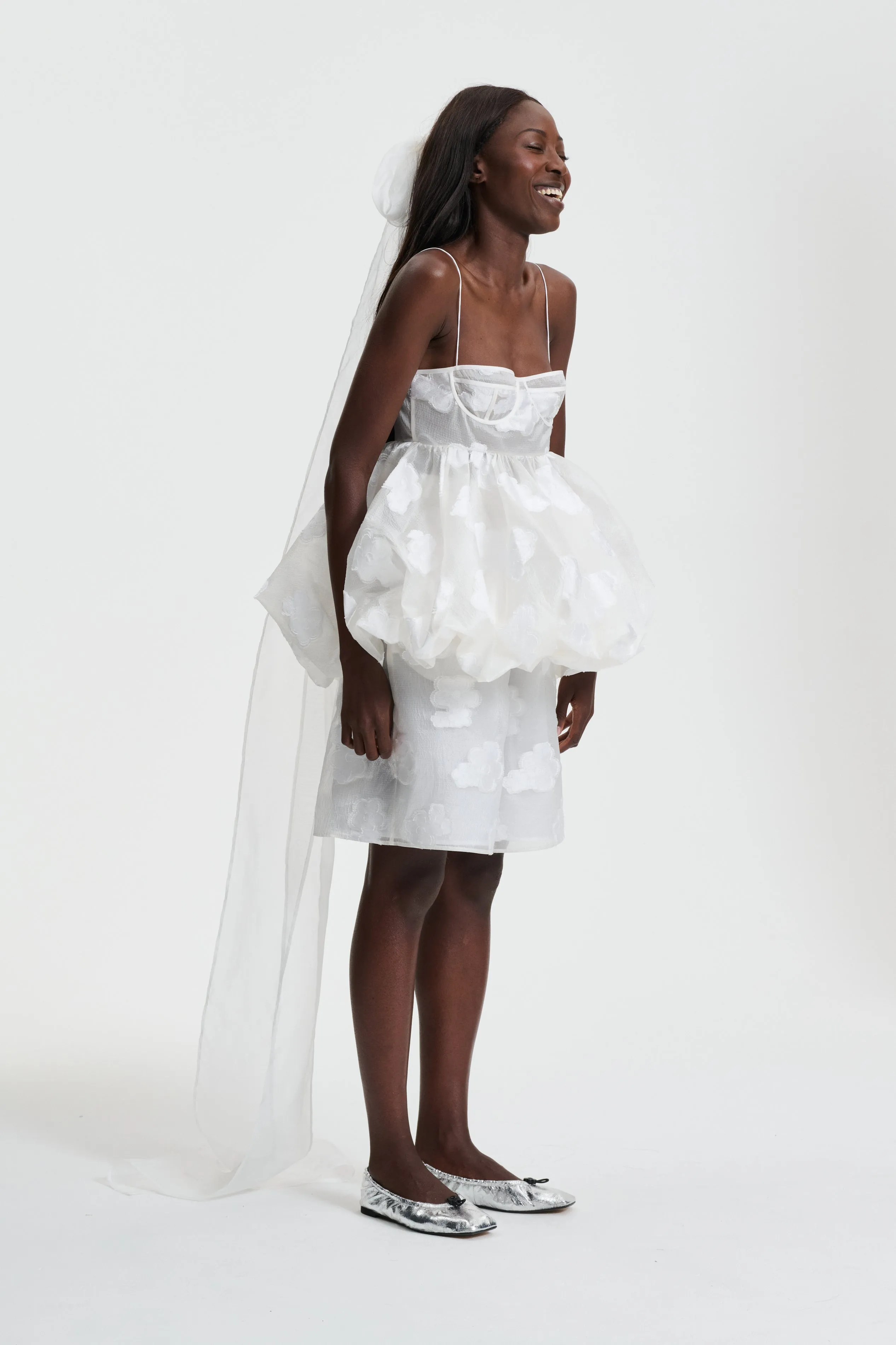 ANETTE | TOP KUMO FIL-COUP… WHITE BRIDAL sold by Cecilie Bahnsen