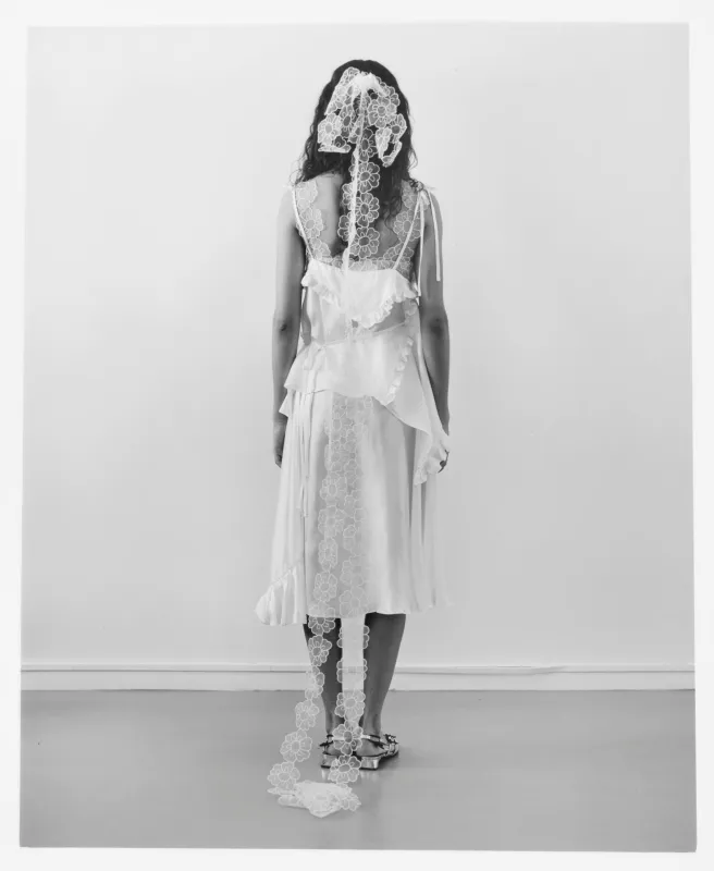 SERA | MAGNOLIA EMBROIDERY | WHITE sold by Cecilie Bahnsen
