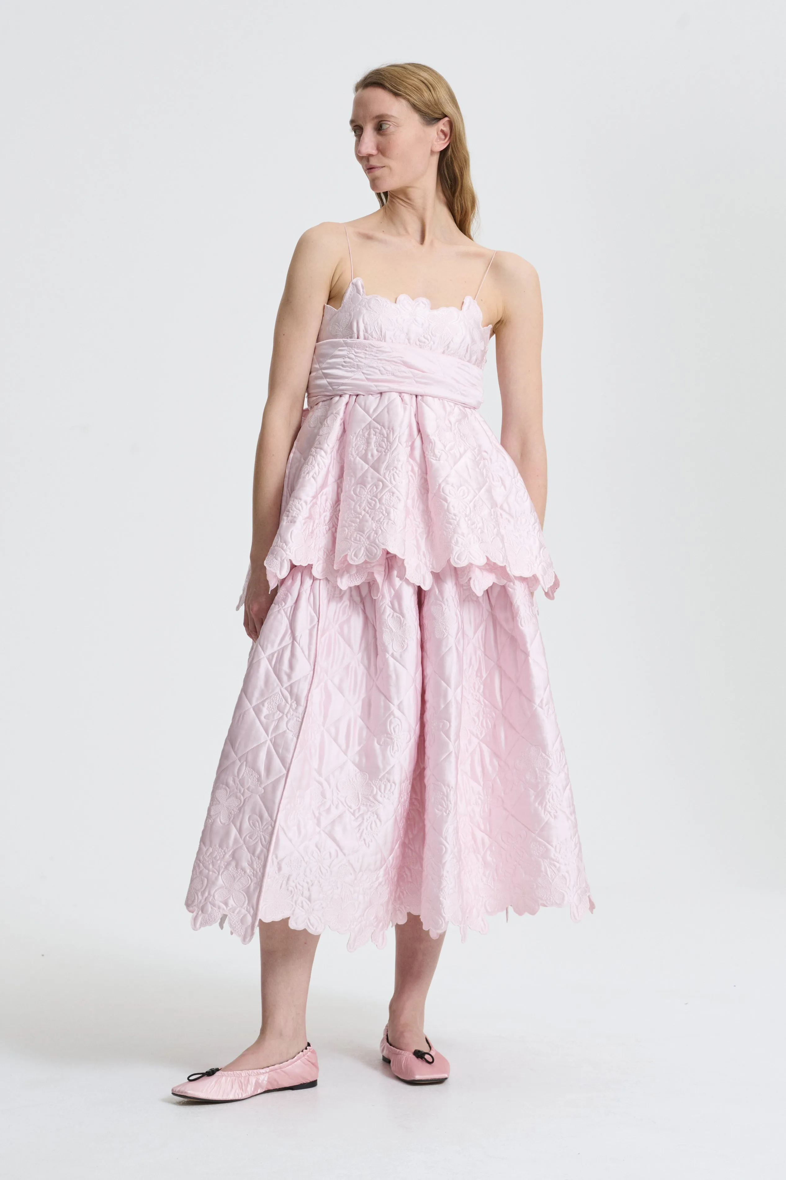 JOY & JOLENE | SET AMARYLIS SILK BLOSSOM PINK sold by Cecilie Bahnsen