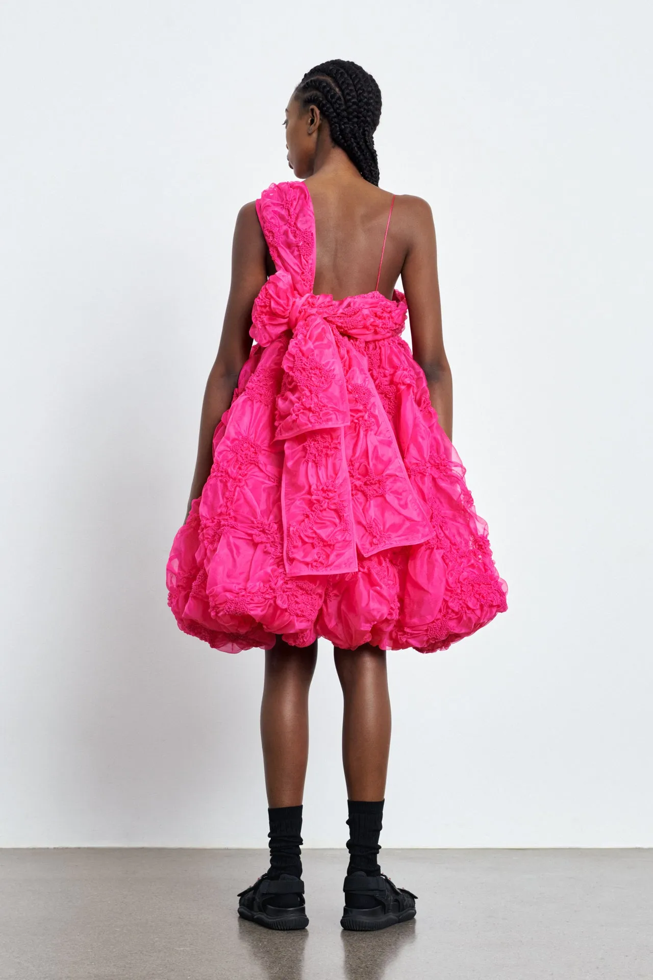 VICTORIA | CHERRY BLOSSOM SMOCK MAGENTA sold by Cecilie Bahnsen product image thumbnail 2