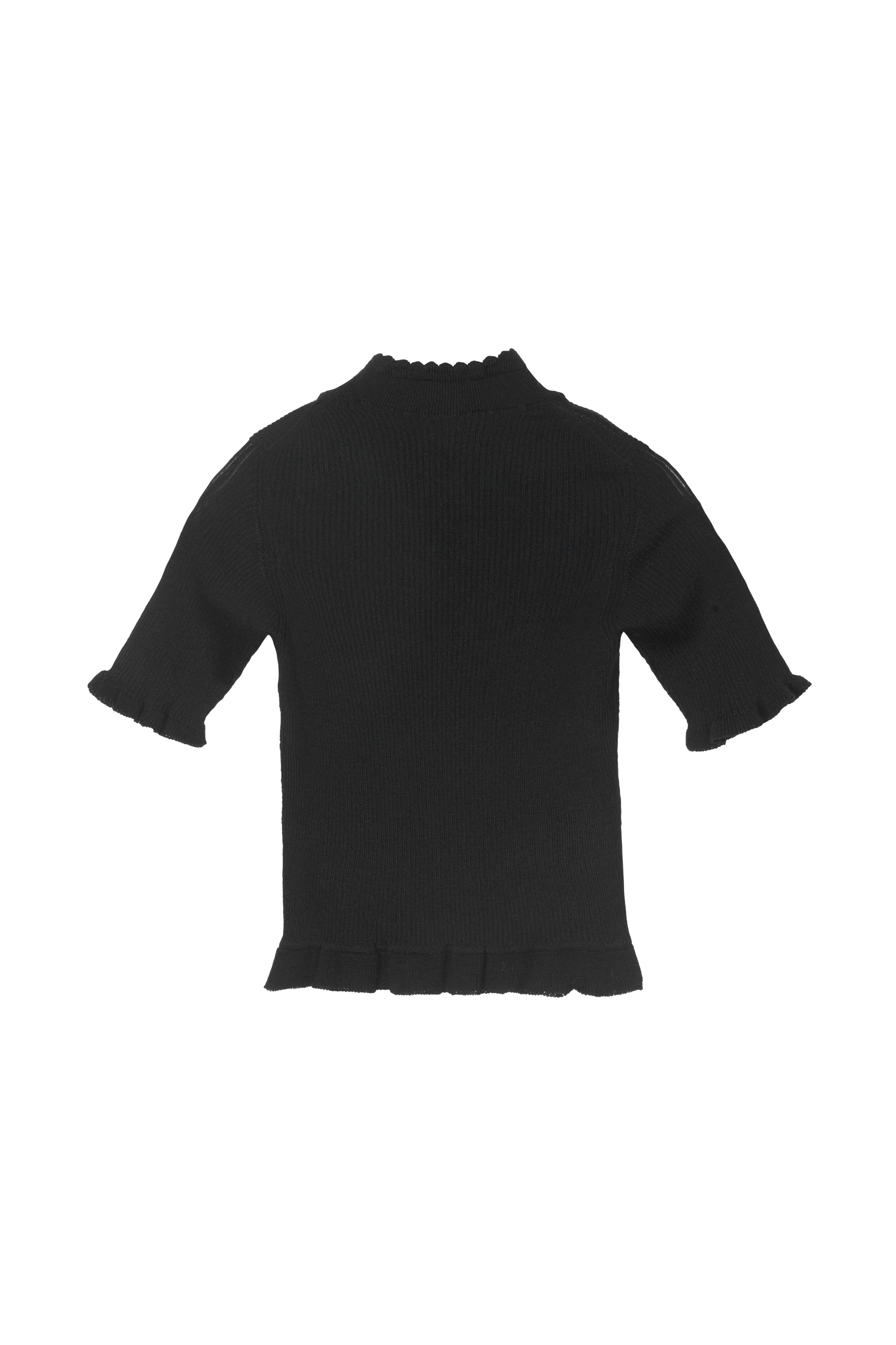 BENTLEY | TOP SEAMLESS KNIT BLACK sold by Cecilie Bahnsen product image thumbnail 4