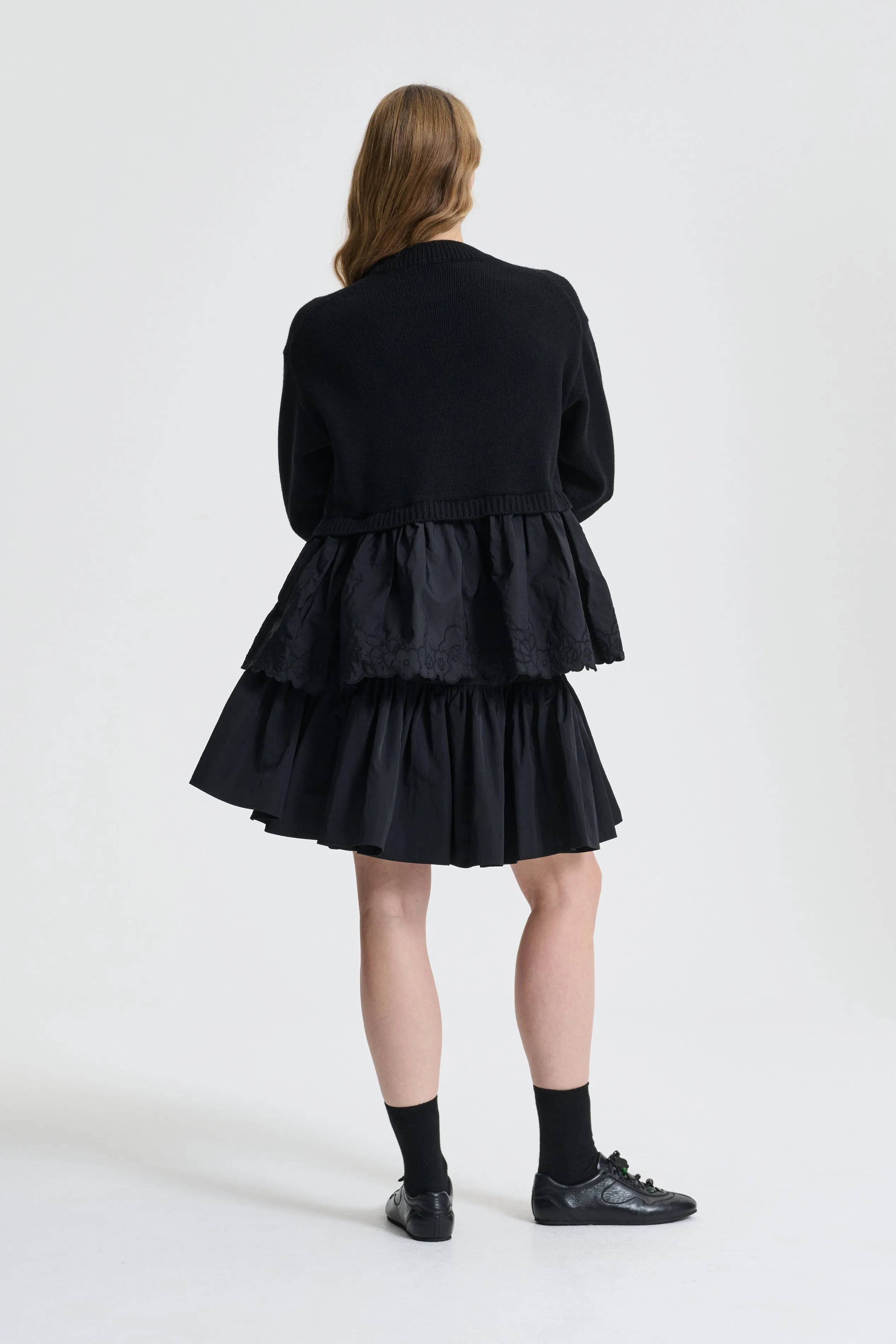 BERA | JUMPER RECYCLED CASHMERE BLACK sold by Cecilie Bahnsen product image thumbnail 4