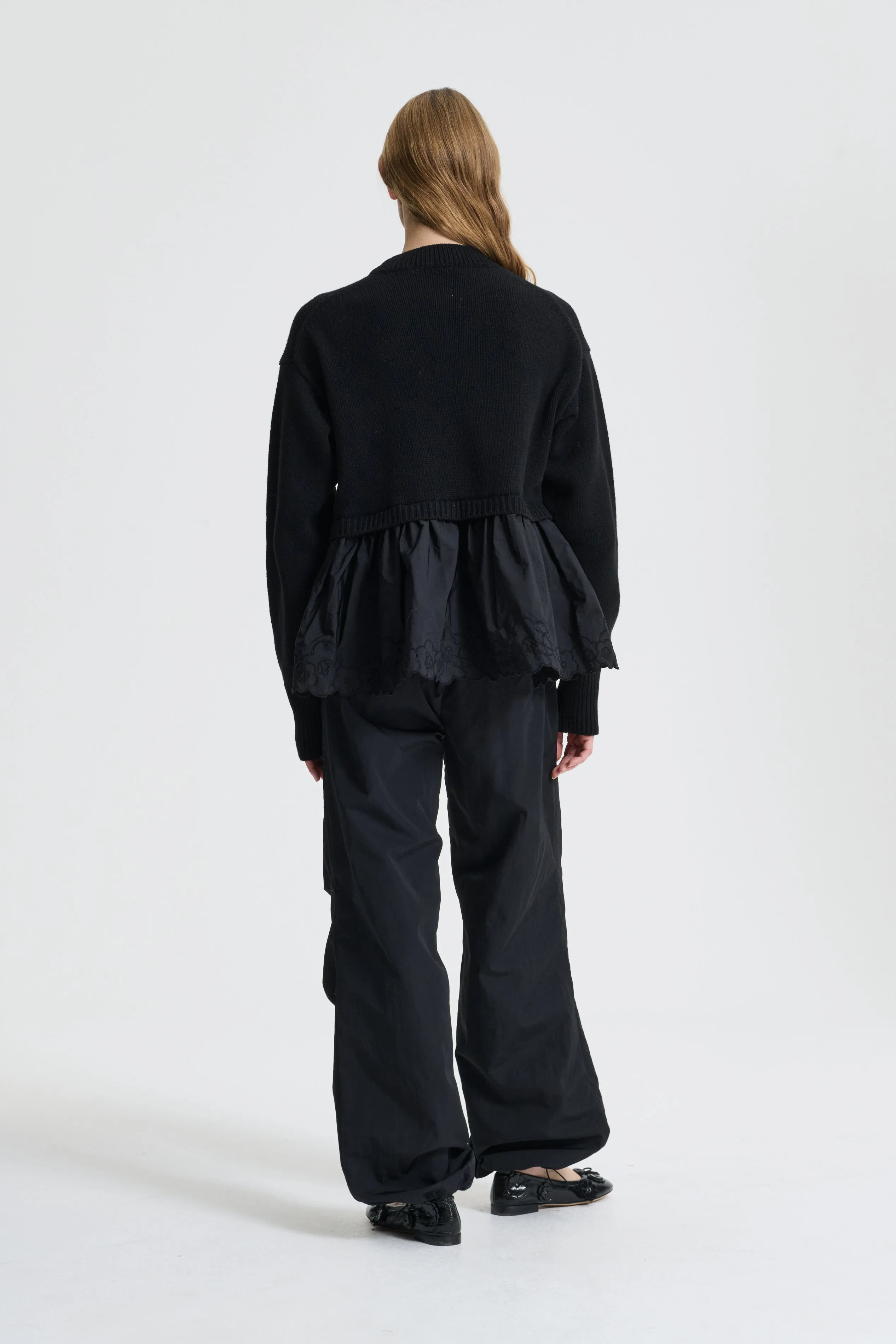 BERA | JUMPER RECYCLED CASHMERE BLACK sold by Cecilie Bahnsen product image thumbnail 2