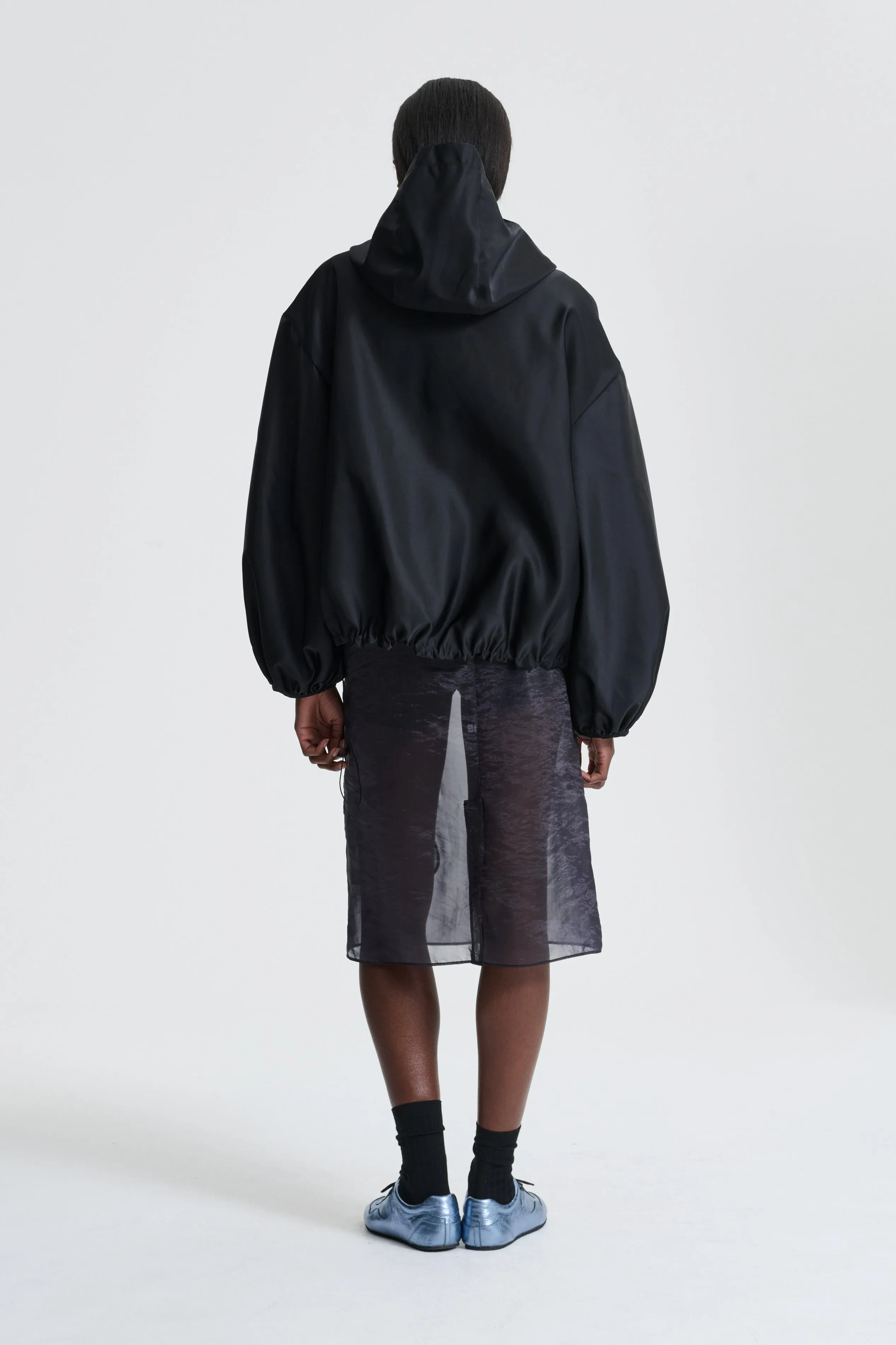 BEVERLY | ANORAK JACKET TECHNICAL NYLON BLACK sold by Cecilie Bahnsen product image thumbnail 2