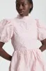KELLY | DRESS BORUS JACQUARD BLUSH PINK sold by Cecilie Bahnsen