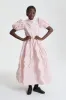 KELLY | DRESS BORUS JACQUARD BLUSH PINK sold by Cecilie Bahnsen