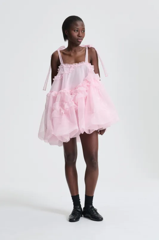 CRISTINA | DRESS LIQUID MYRTIA BLUSH PINK made by Cecilie Bahnsen