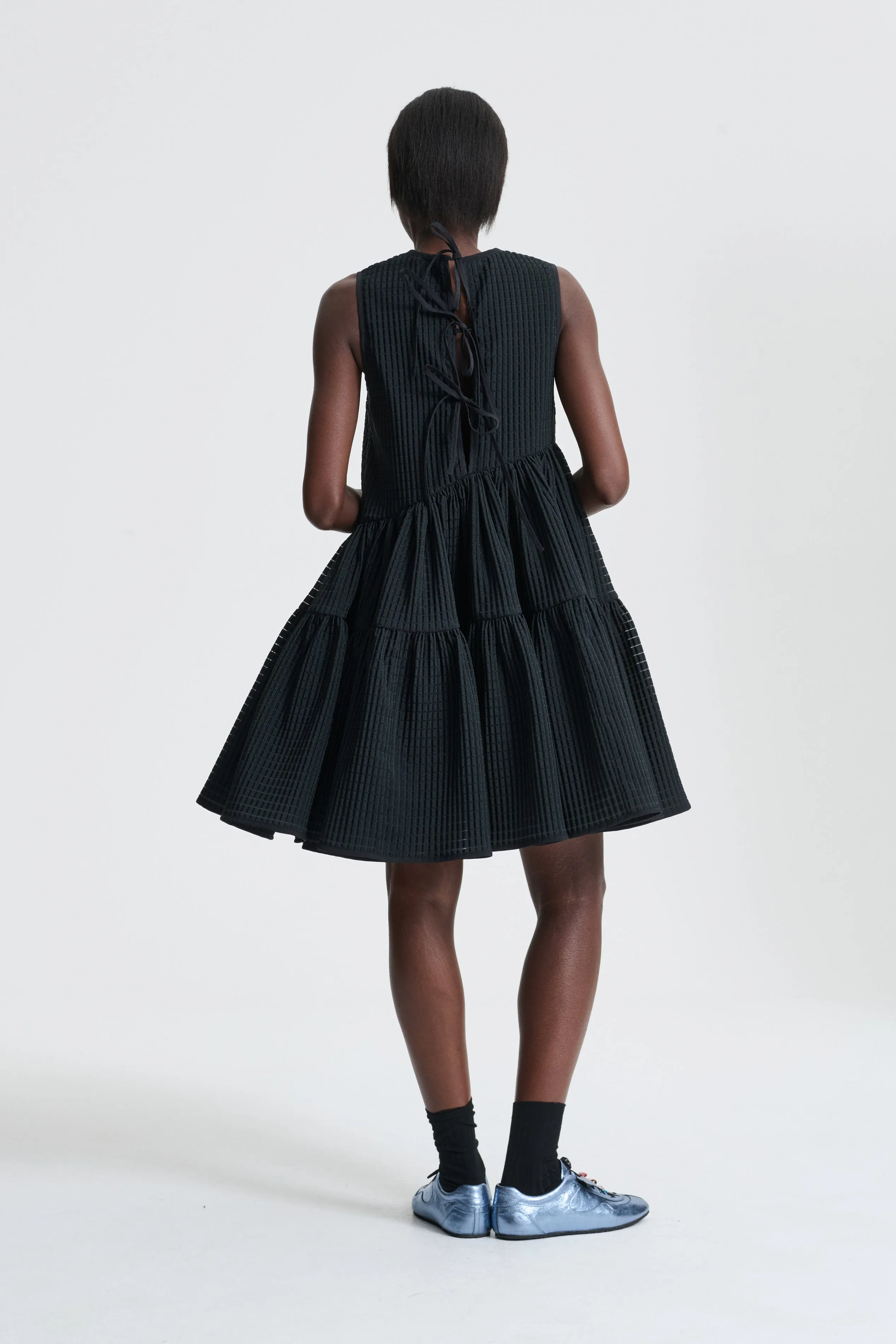 ABIGAIL | DRESS MIKU JACQUARD BLACK sold by Cecilie Bahnsen product image thumbnail 2