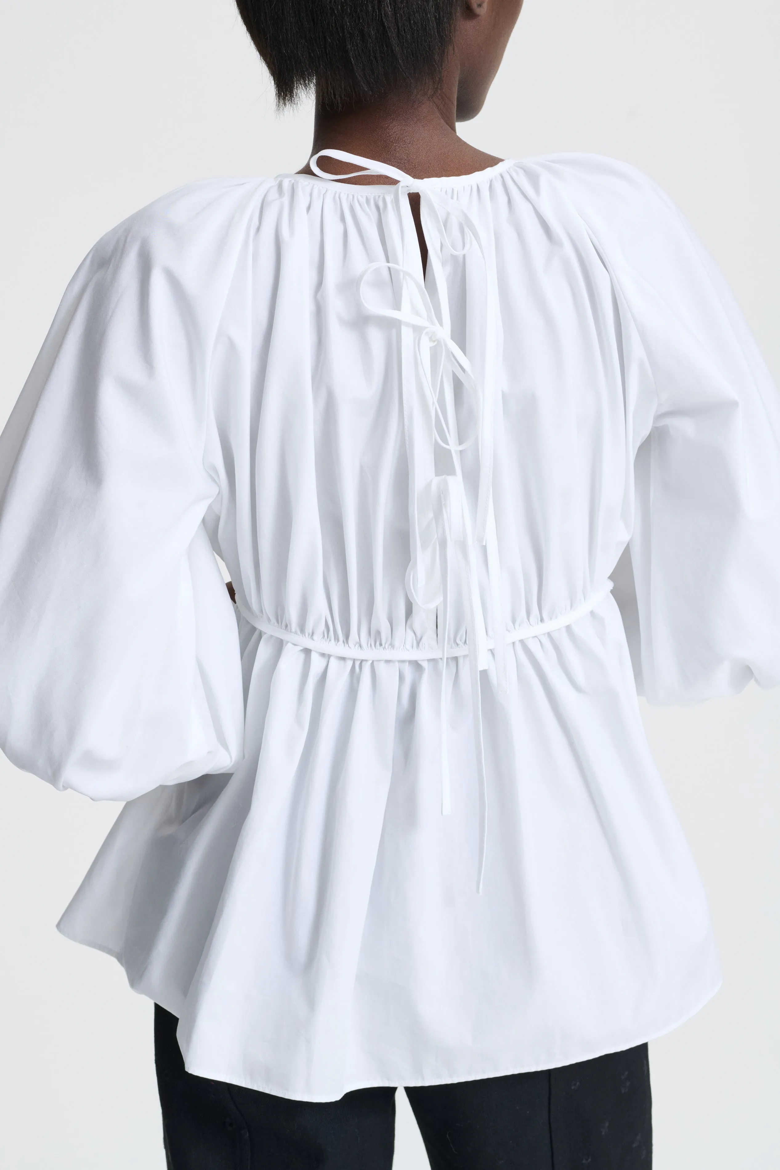 AMO | TOP COTTON WHITE sold by Cecilie Bahnsen product image thumbnail 2