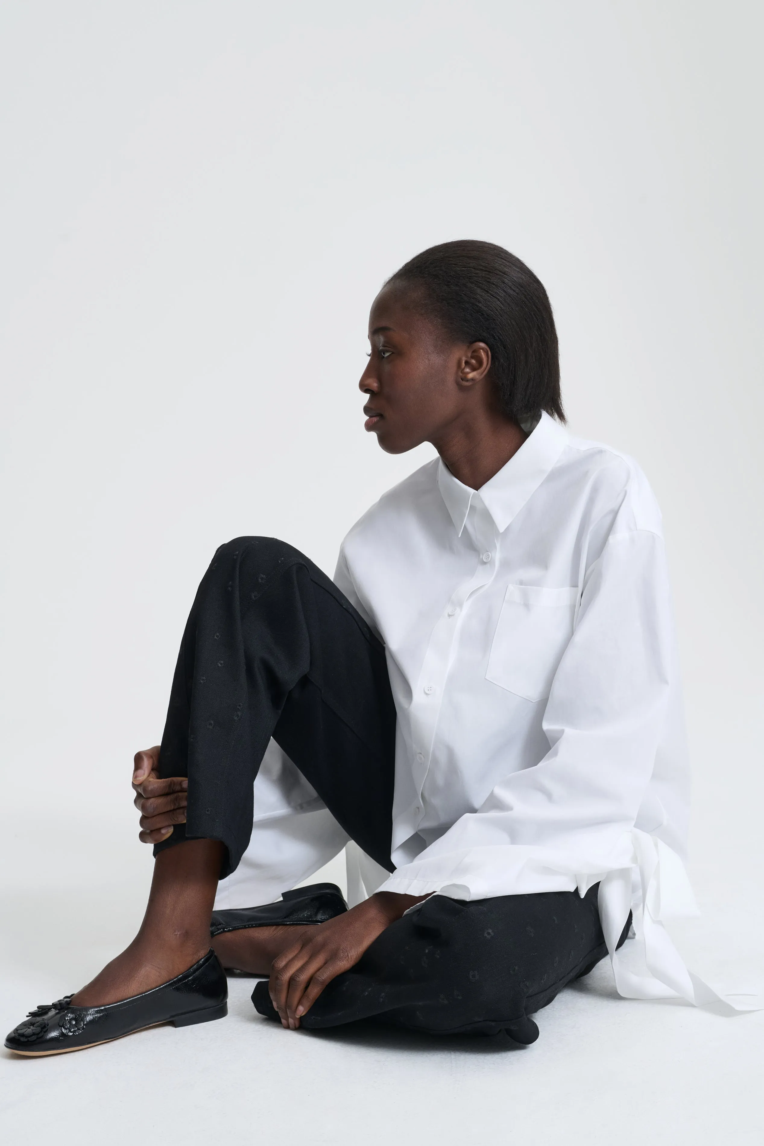 BRIDGET | SHIRT COTTON WHITE sold by Cecilie Bahnsen product image thumbnail 4