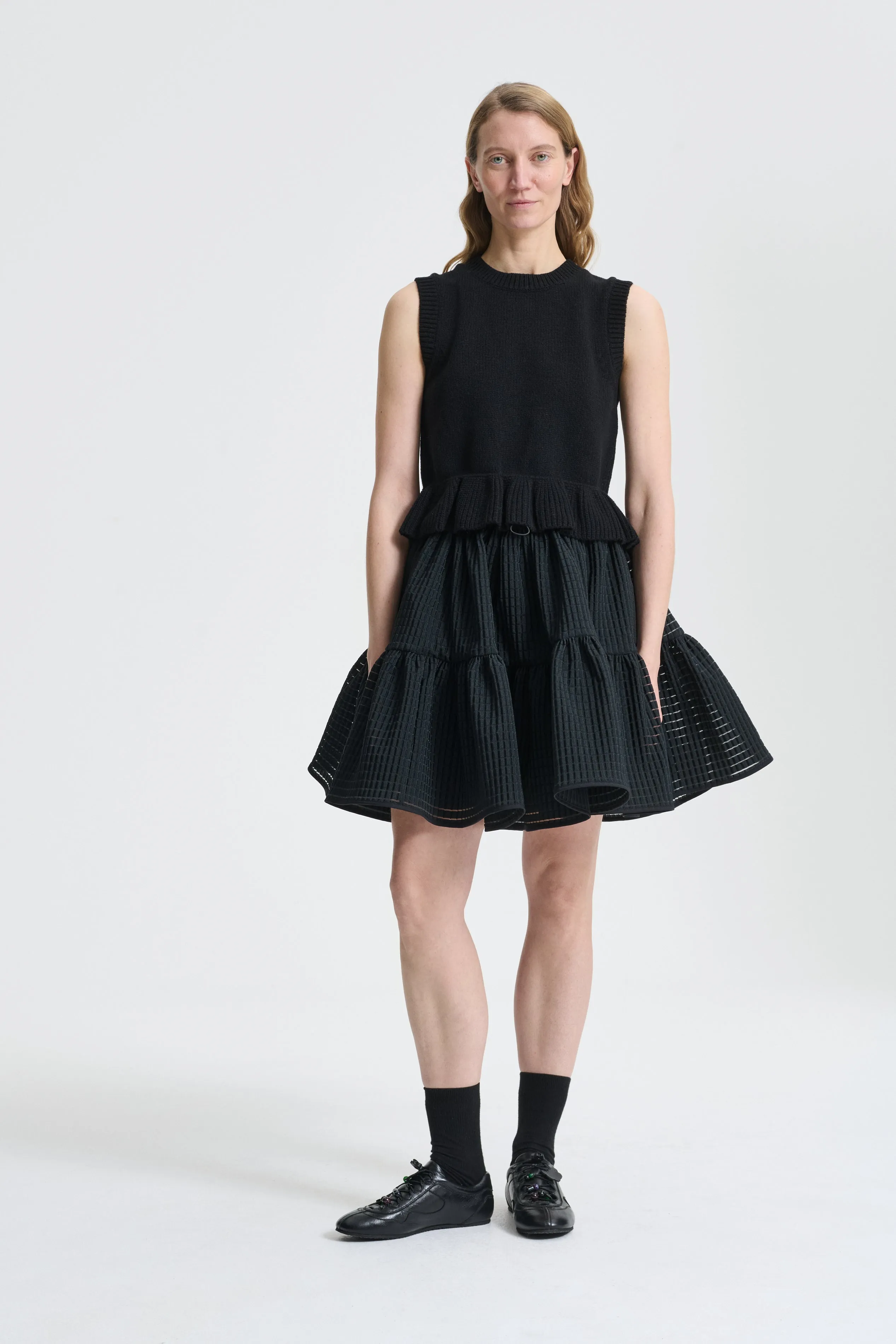 BELLINI | SKIRT MIKU JACQUARD BLACK sold by Cecilie Bahnsen