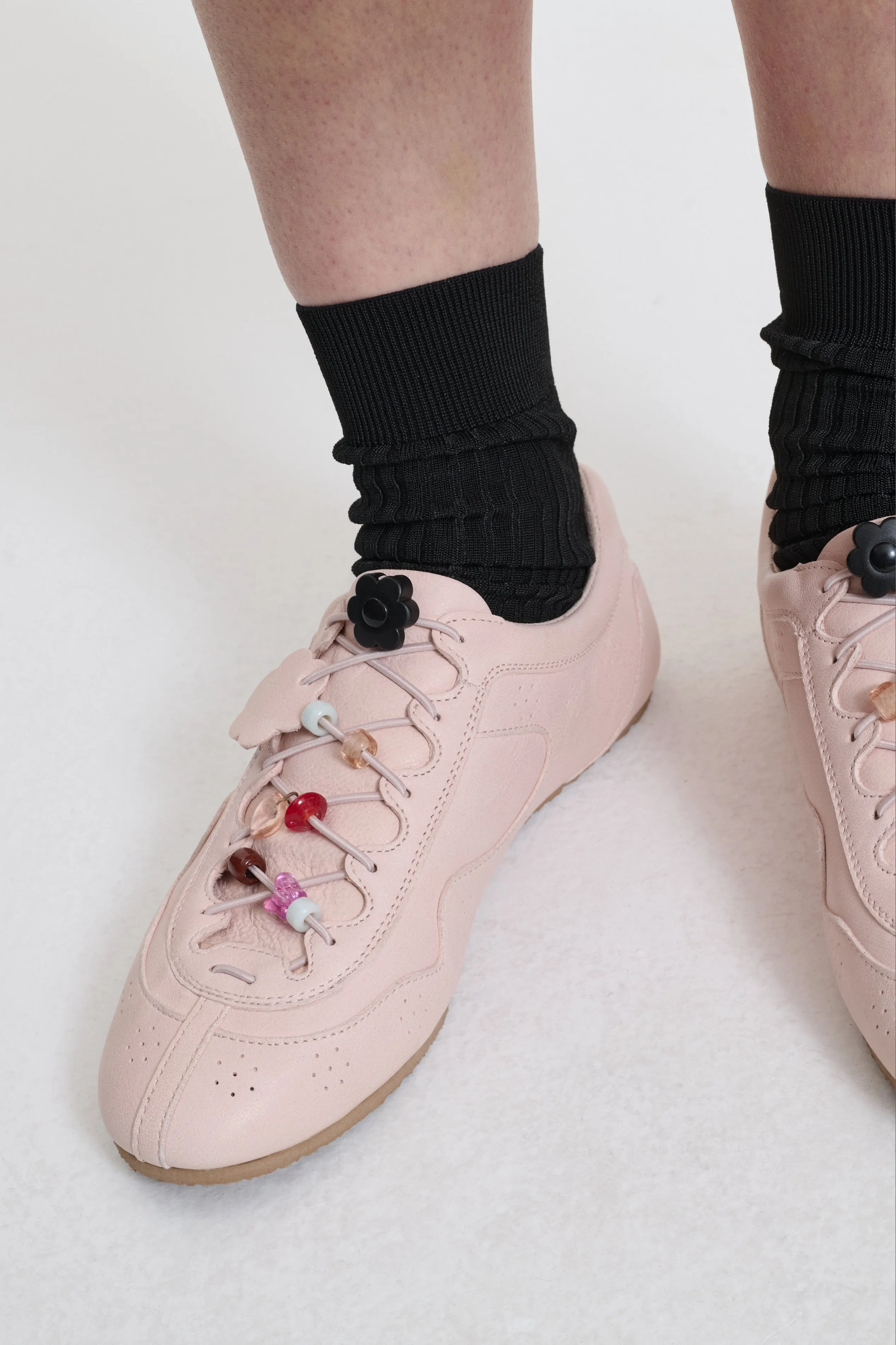 BLAISE | SNEAKER LEATHER BLUSH PINK sold by Cecilie Bahnsen product image thumbnail 2