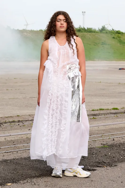 OPAL | DRESS SILK ORGANZA WHITE - LOOK 9 sold by Cecilie Bahnsen