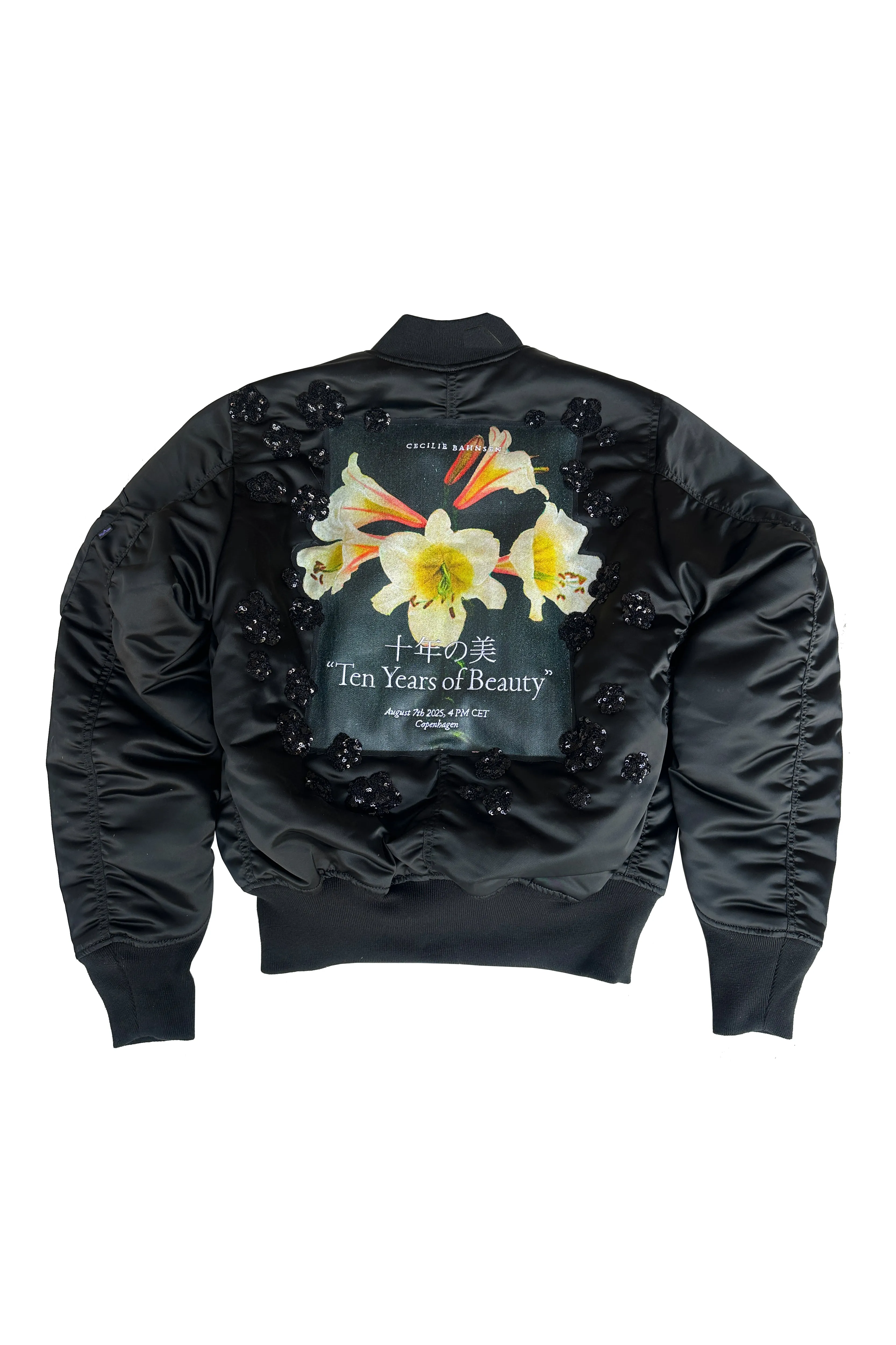 10 YEARS OF BEAUTY LIMITED EDITION PATCHWORK BOMBER | JACKET BLACK sold by Cecilie Bahnsen product image thumbnail 2