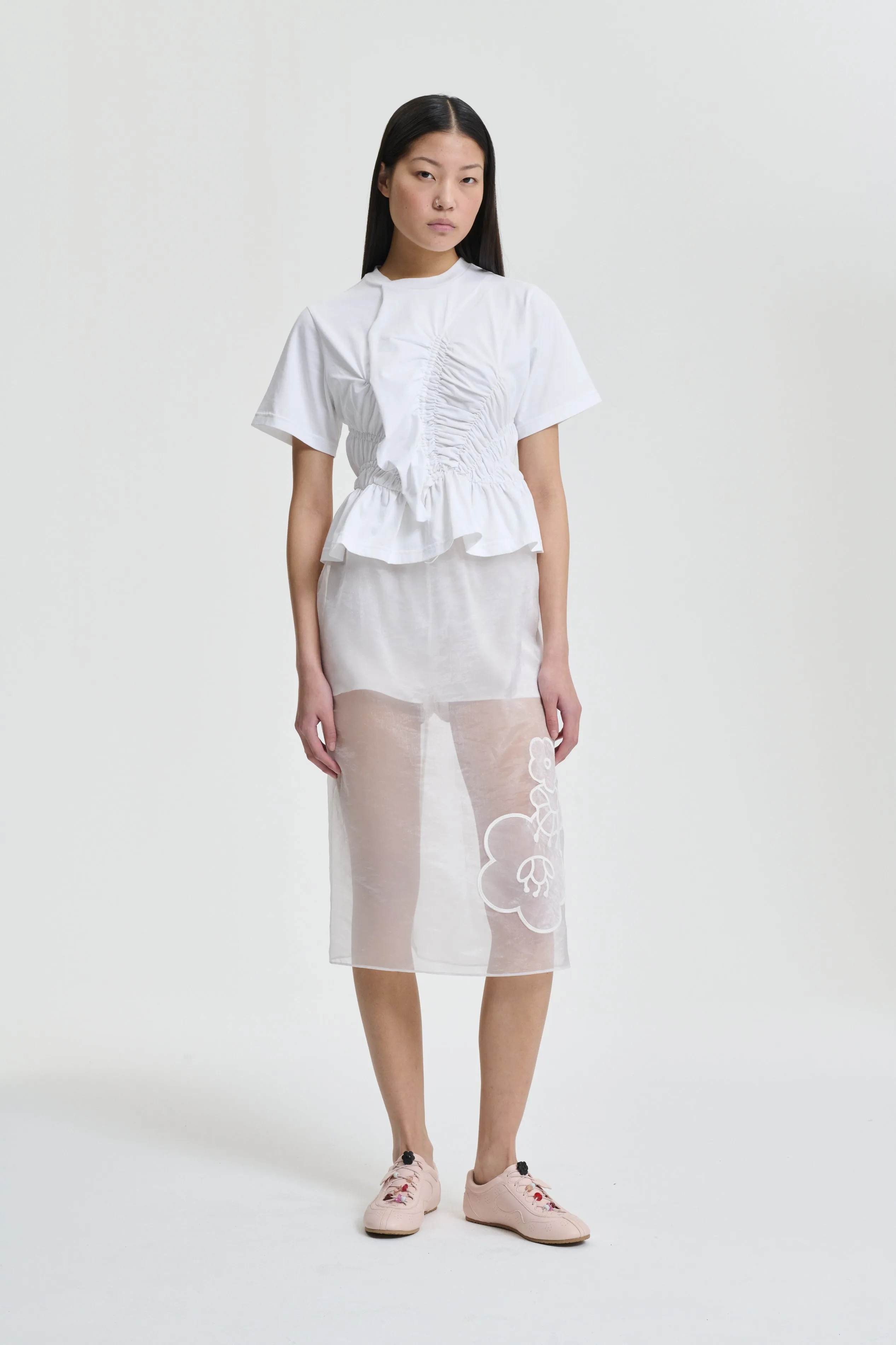 ACE | TOP JERSEY WHITE sold by Cecilie Bahnsen