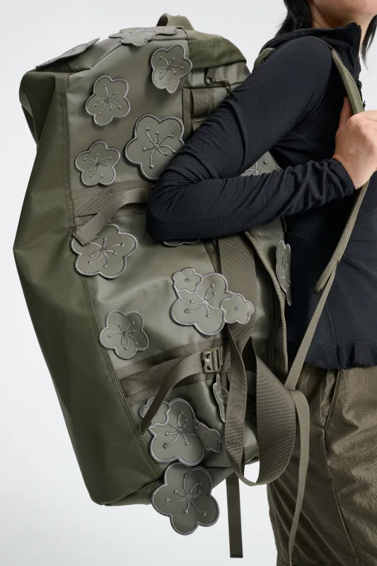 THE NORTH FACE X CECILIE BAHNSEN AUDREY BASE CAMP DUFFEL (M) | OLIVE made by The North Face