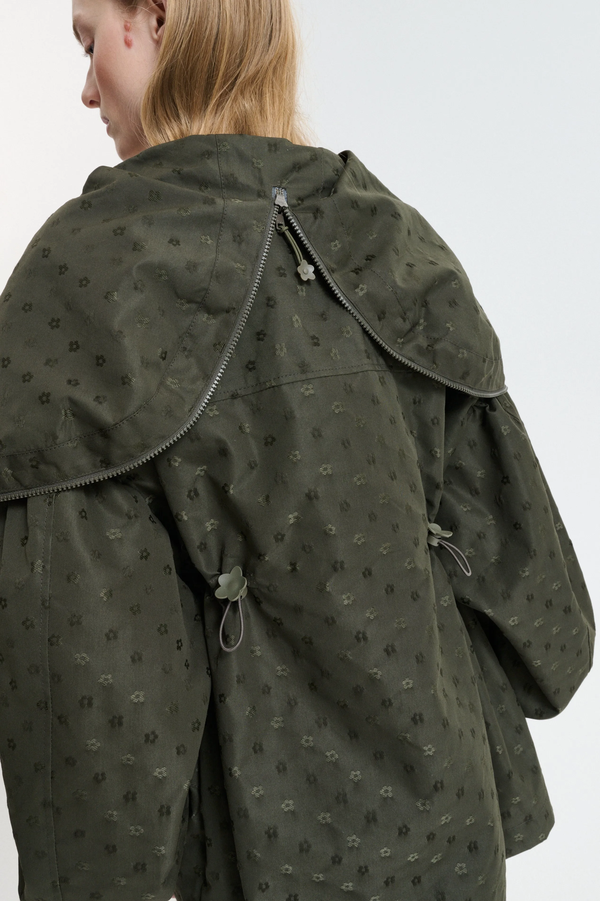 CBDENNON | JACKET IRIS JACQUARD OLIVE sold by Cecilie Bahnsen product image thumbnail 5