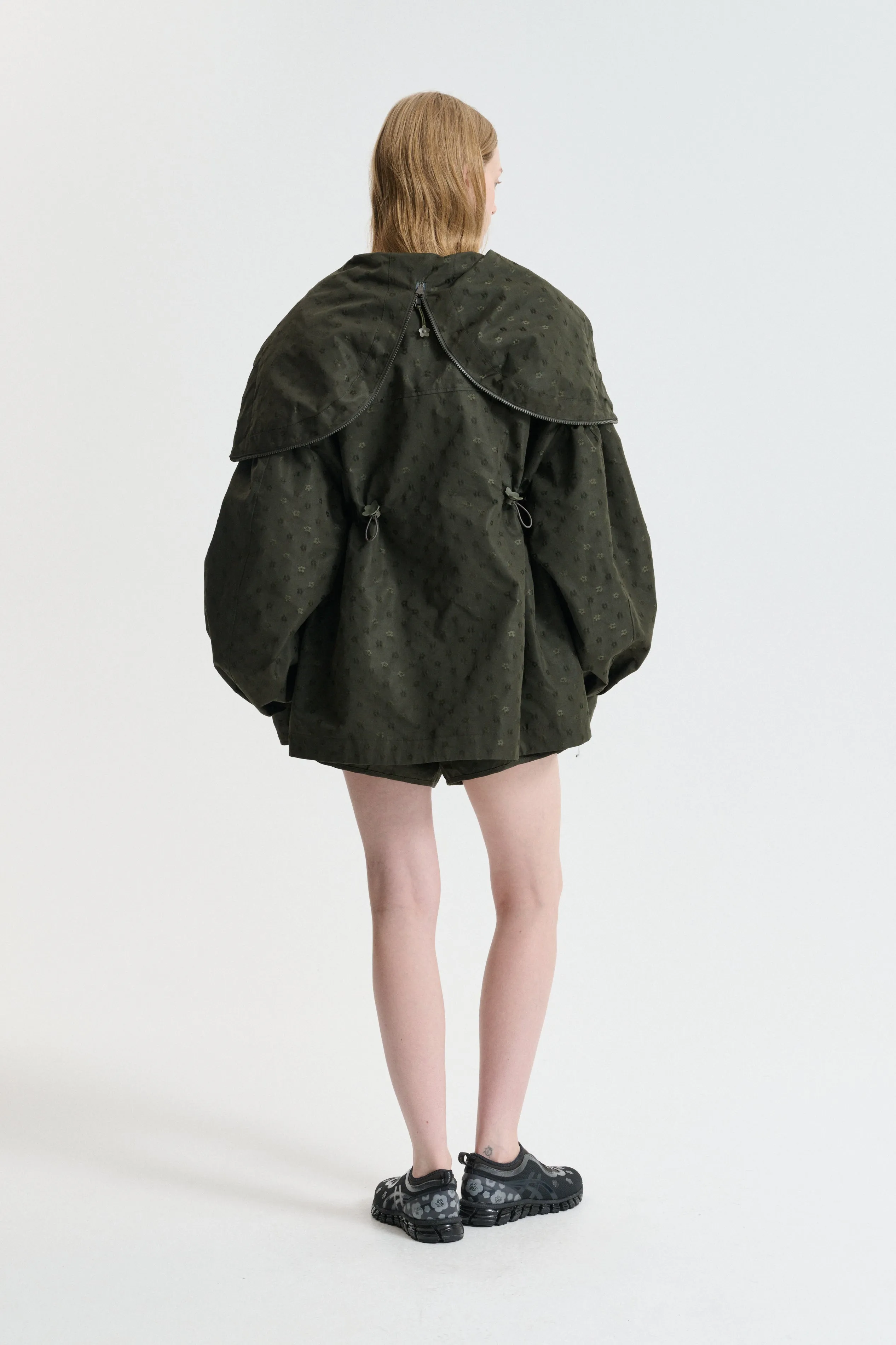 CBDENNON | JACKET IRIS JACQUARD OLIVE sold by Cecilie Bahnsen product image thumbnail 3