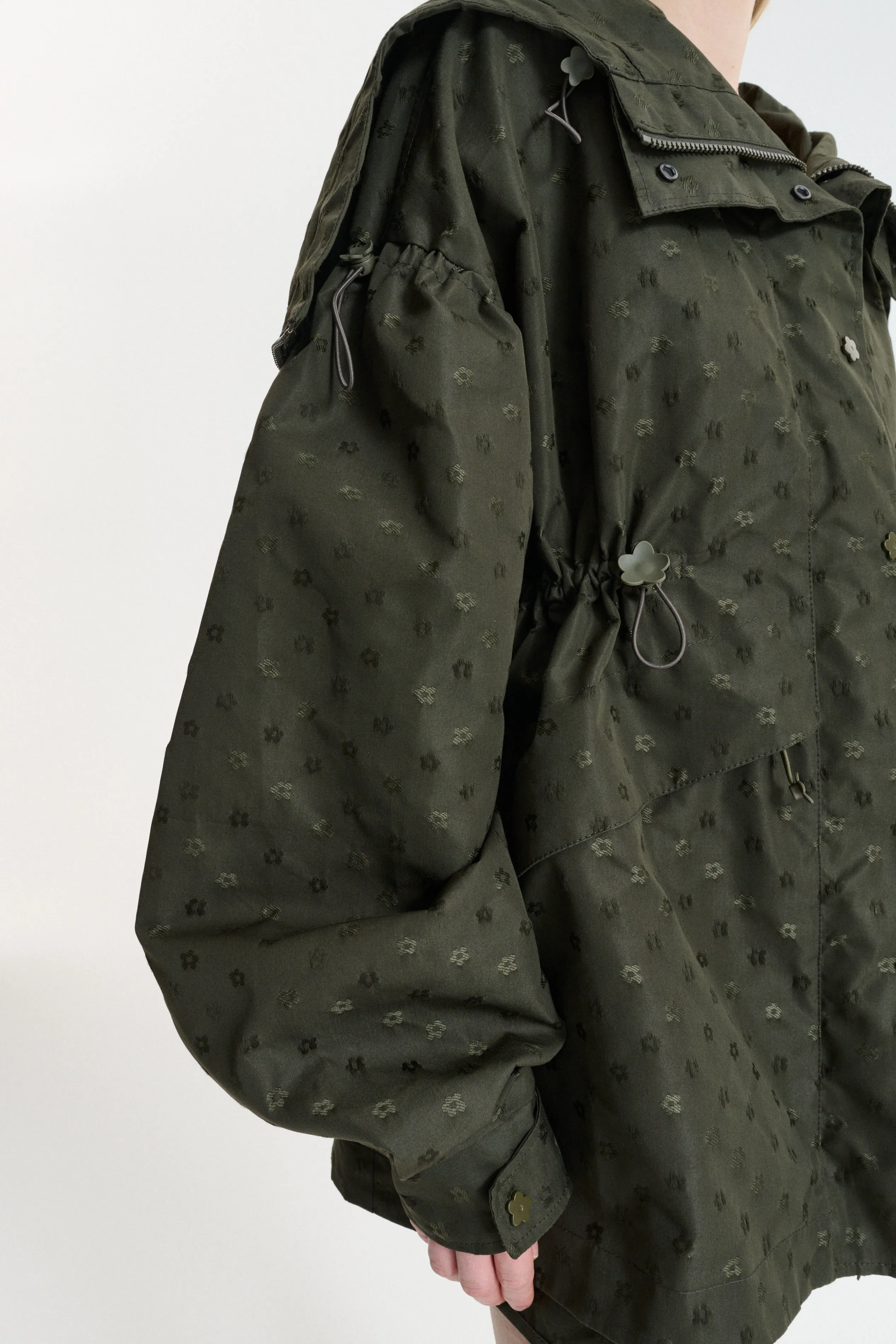 CBDENNON | JACKET IRIS JACQUARD OLIVE sold by Cecilie Bahnsen product image thumbnail 2