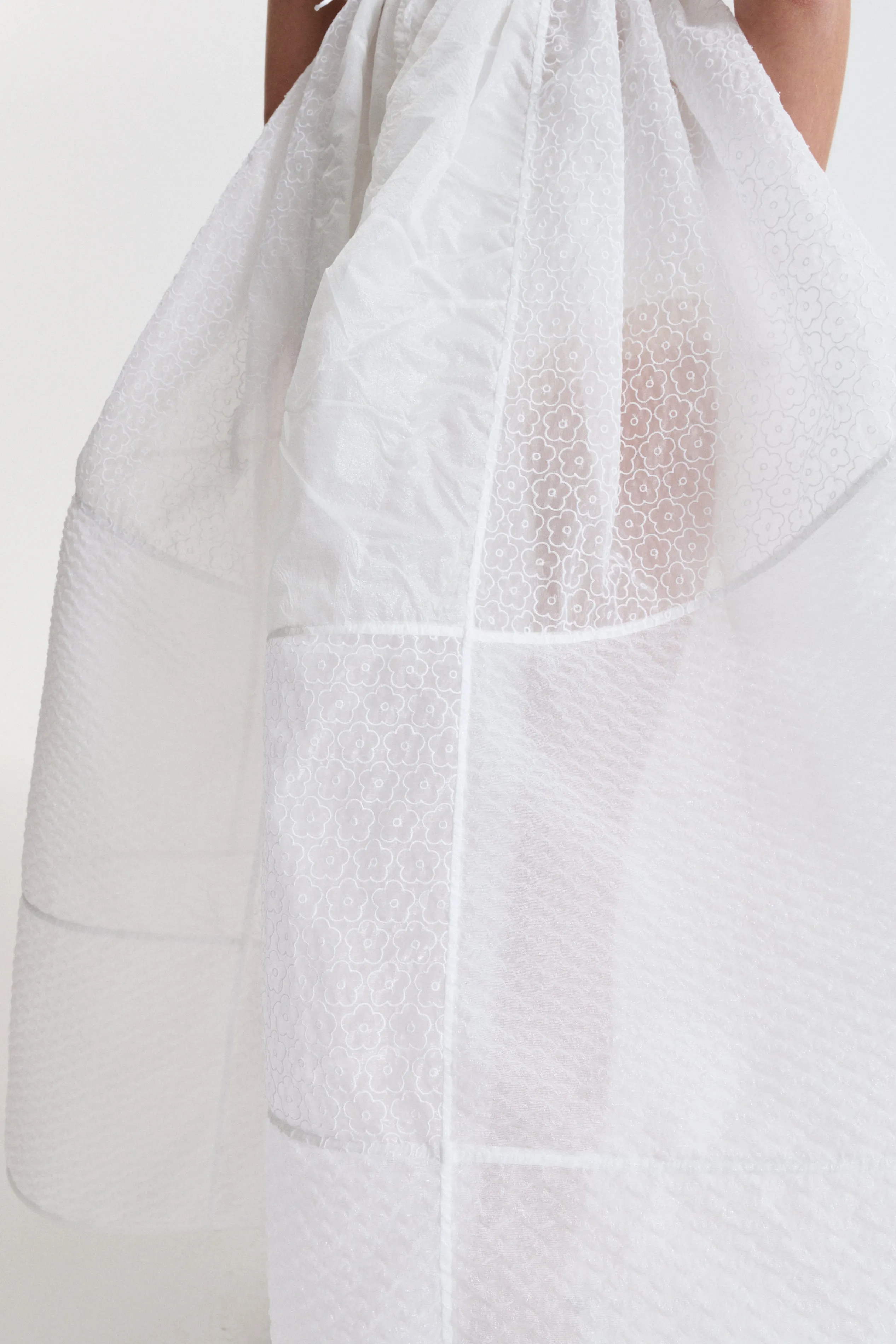 CBDUANA | DRESS PATCHWORK WHITE sold by Cecilie Bahnsen product image thumbnail 5