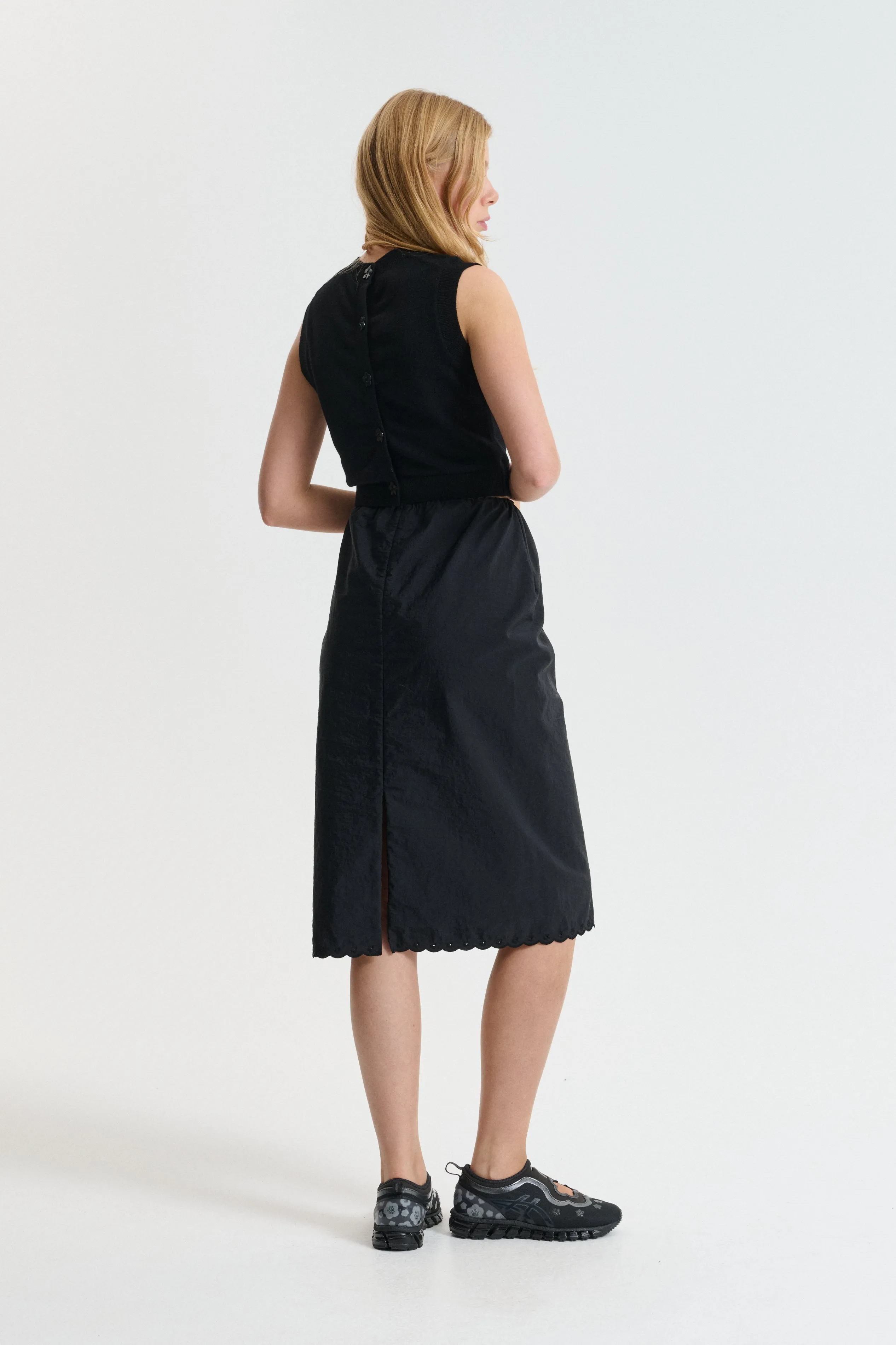 CBDEAN | VEST SUMMER CASHMERE BLACK sold by Cecilie Bahnsen product image thumbnail 3