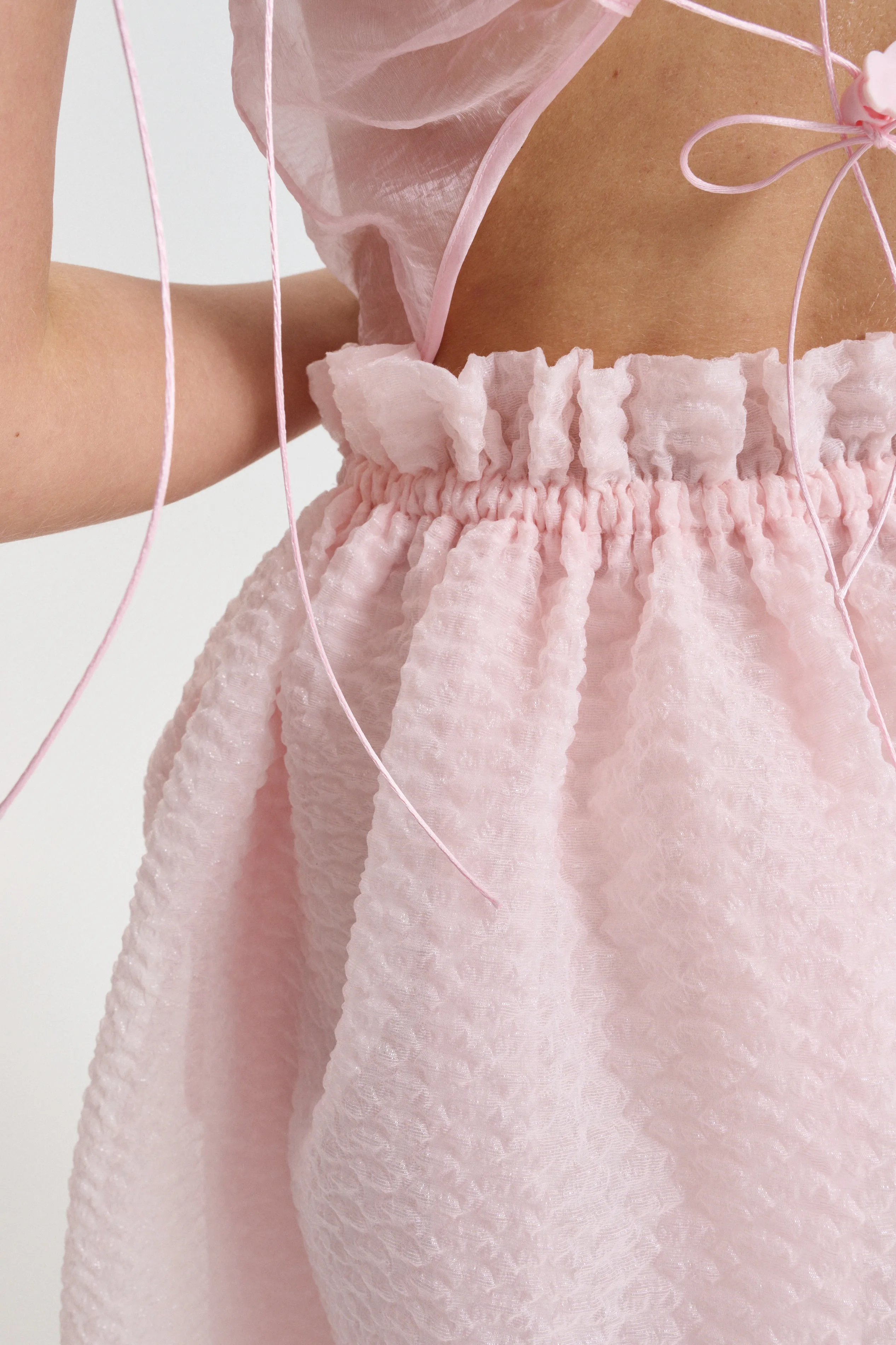 CBDAIJA | SKIRT PLUMERIA PETIT BLUSH PINK sold by Cecilie Bahnsen product image thumbnail 4