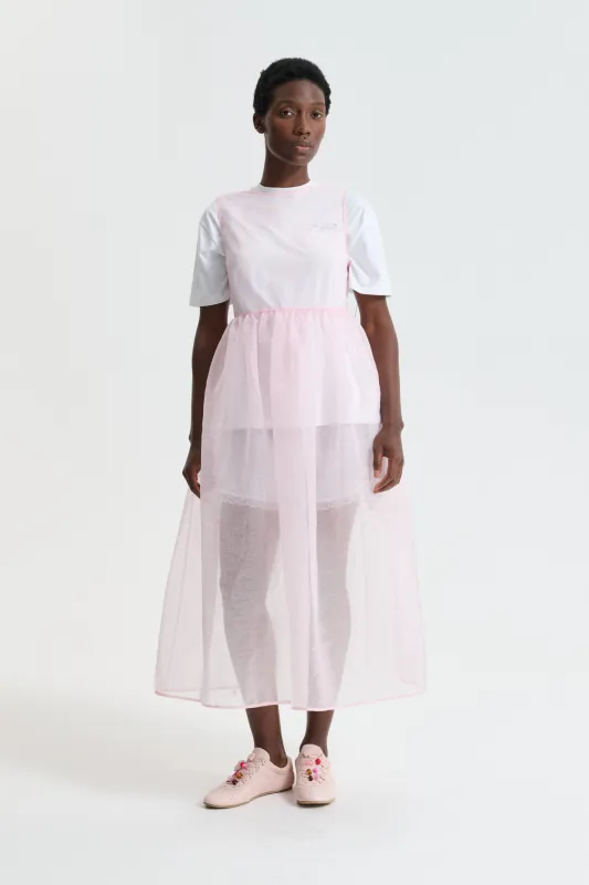 CBCAMILLA | OVERLAY LIQUID MYRTIA BLUSH PINK made by Cecilie Bahnsen