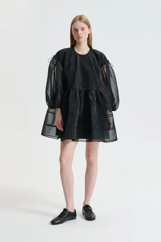 CBDARCY | DRESS LIQUID MYRTIA BLACK made by Cecilie Bahnsen