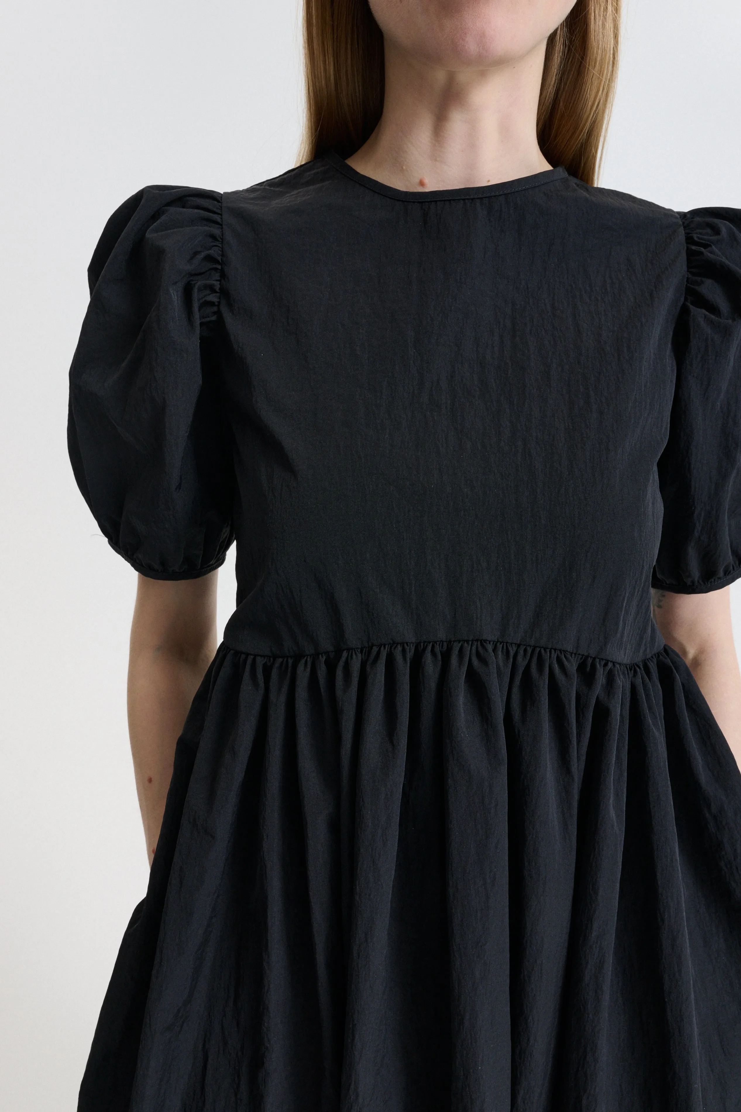 CBBODIL | DRESS RECYCLED TAFFETA BLACK sold by Cecilie Bahnsen product image thumbnail 2