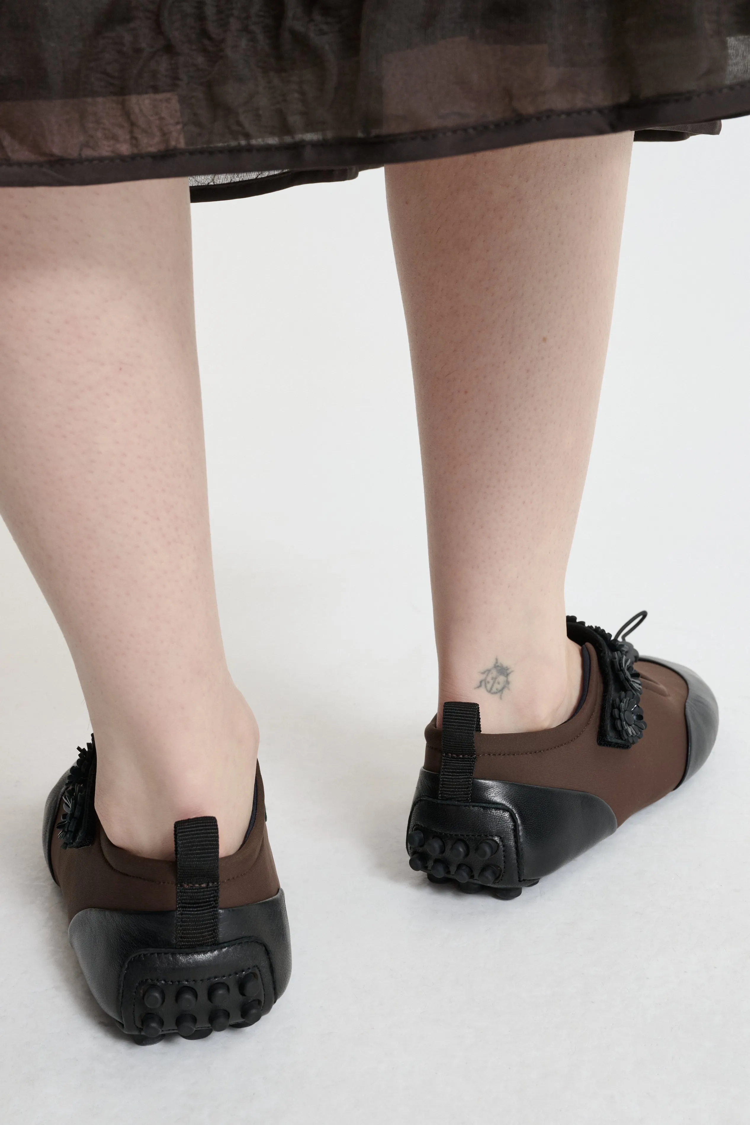 BESS | MARY JANE FLAT NEOPRENE BROWN sold by Cecilie Bahnsen product image thumbnail 2