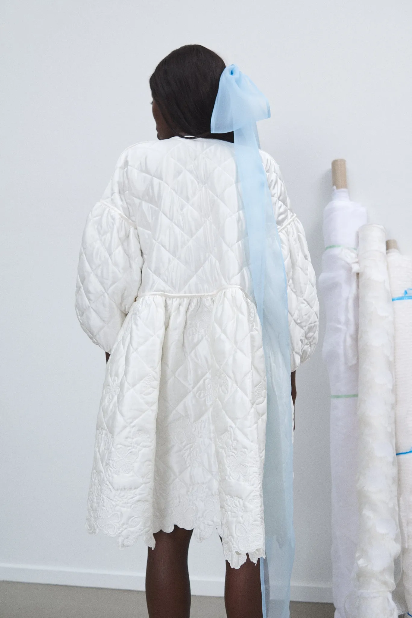 AMALIE | DRESS AMARYLIS SILK ECRU BRIDAL sold by Cecilie Bahnsen product image thumbnail 2