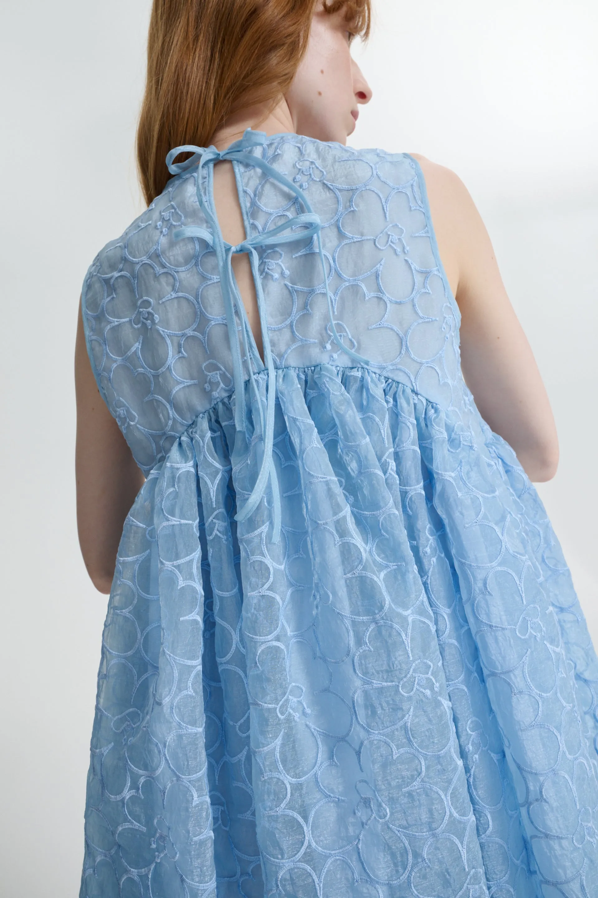 CBCHARLOTTA | DRESS FELICIA EMBROIDERY LIGHT BLUE sold by Cecilie Bahnsen product image thumbnail 2