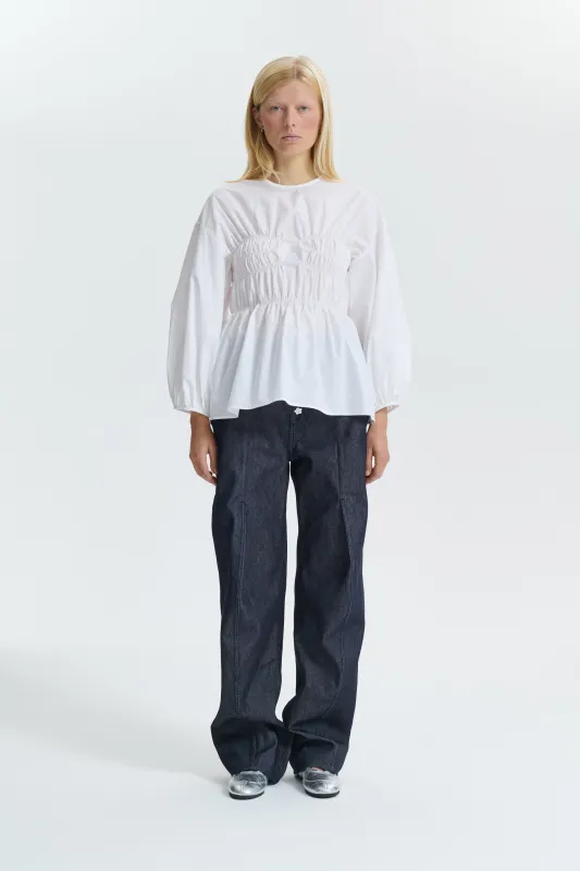 CBCAMRYN | TOP COTTON WHITE made by Cecilie Bahnsen