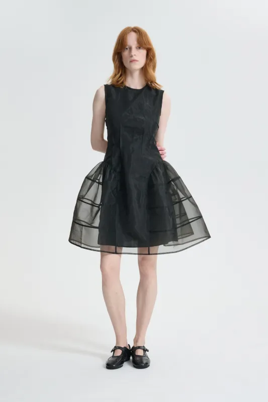 CBCLAUDIE | DRESS LIQUID MYRTIA BLACK sold by Cecilie Bahnsen